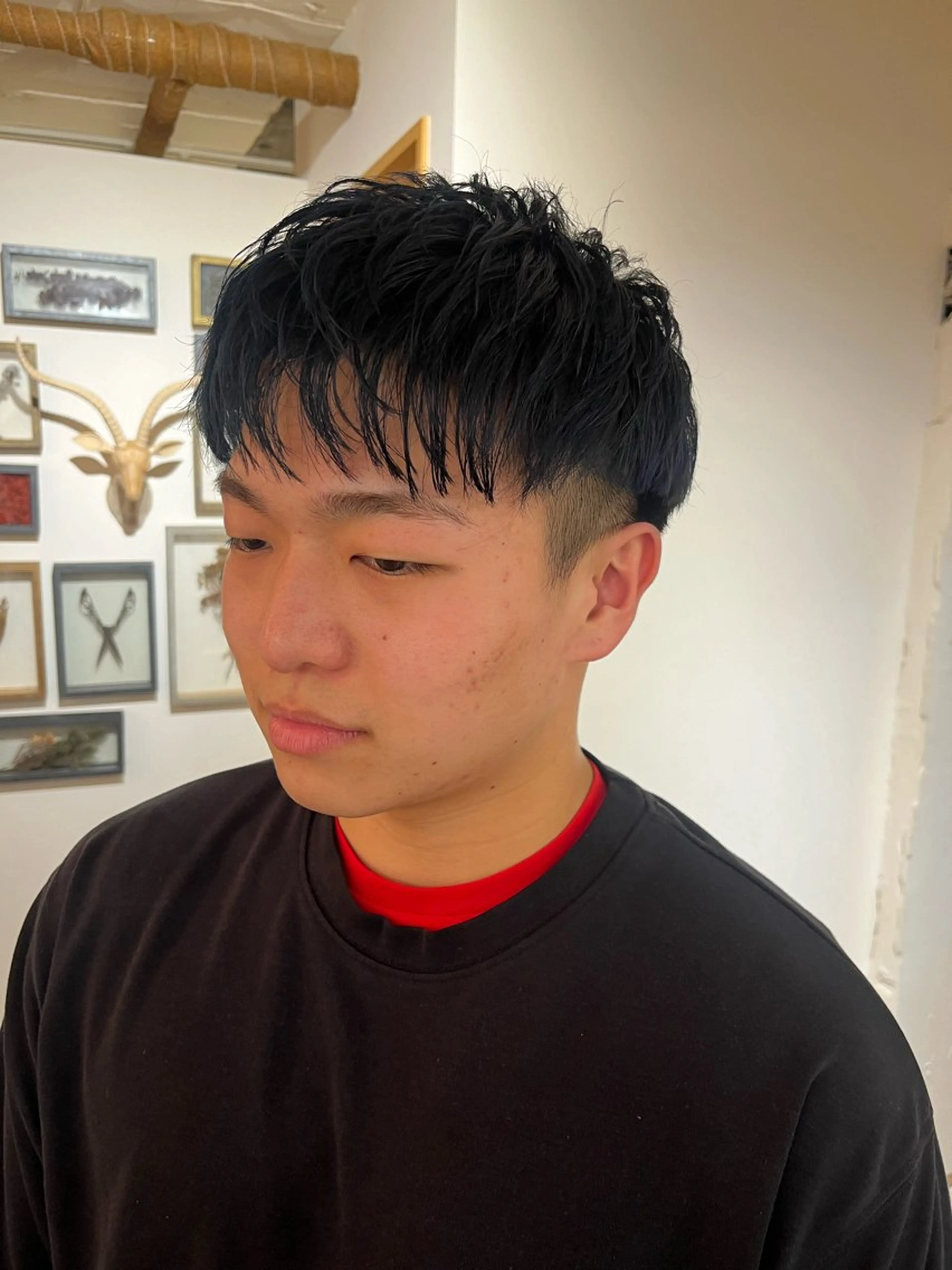 ショート カラー メンズ MINT Natsumiのヘアスタイル