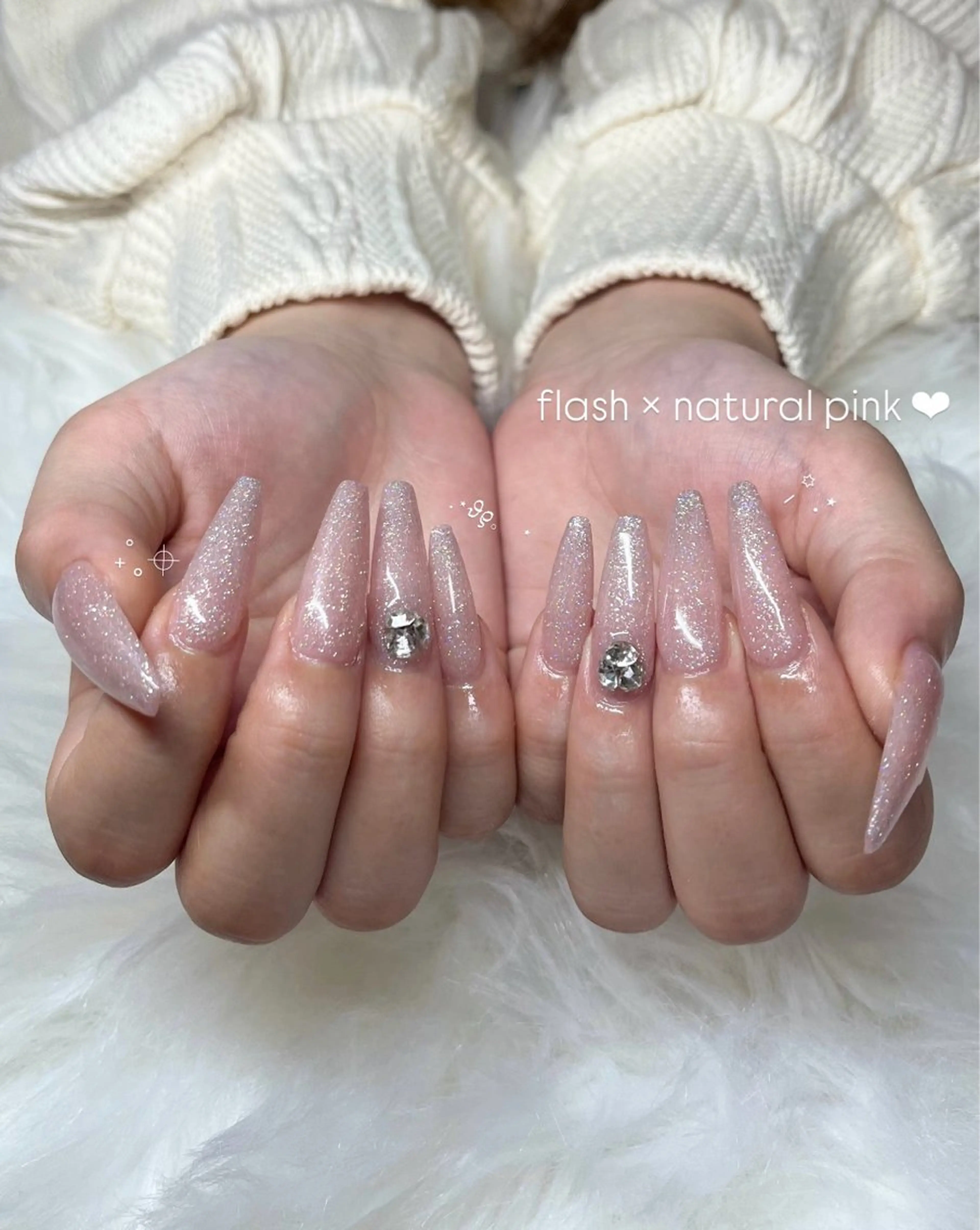 ネイル フラッシュネイル nail salon elf.2所属・elf.2 / mayuのネイルデザイン