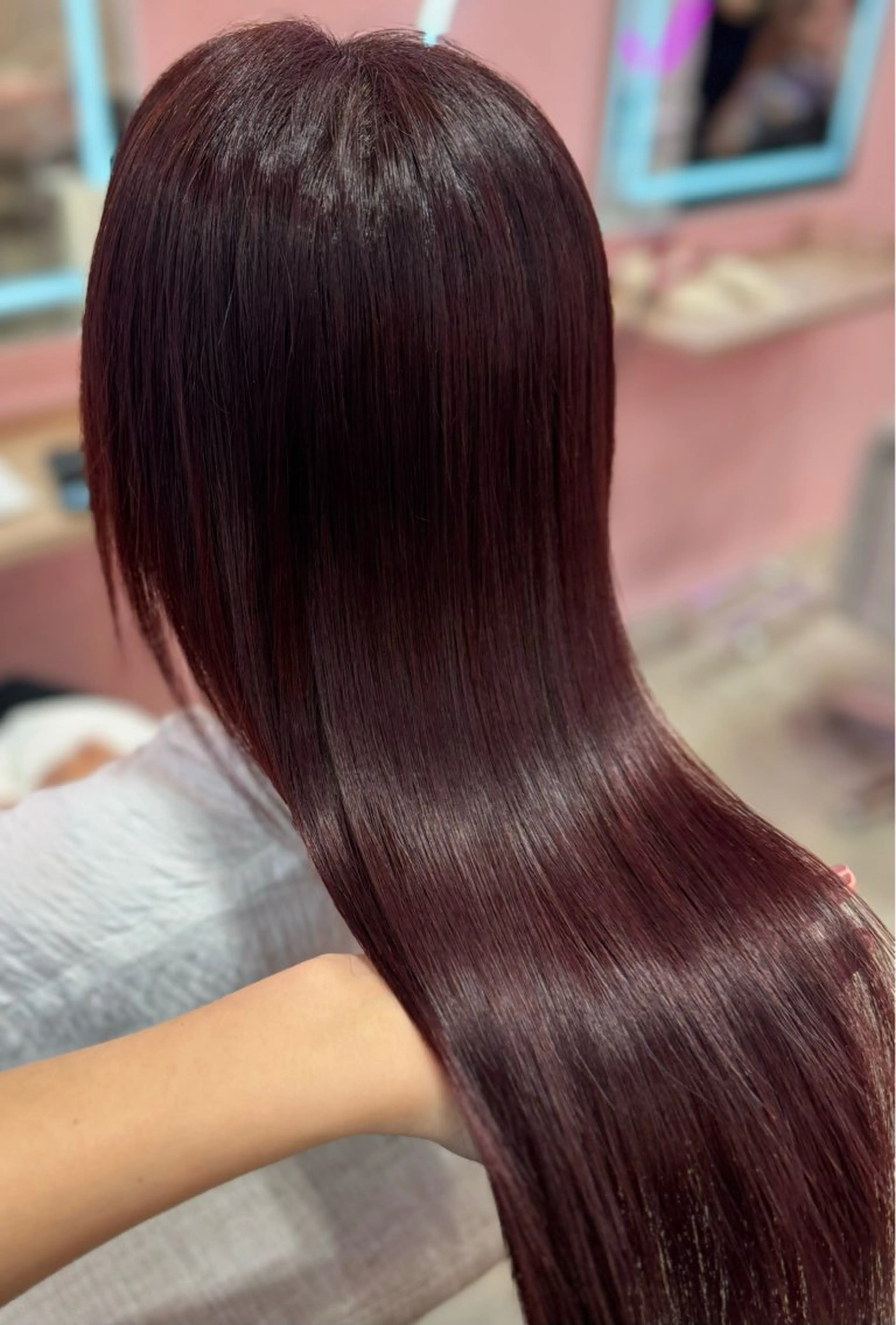 ロング カラー ボブ/透明感カラー 🌿栄🌿kouneのヘアスタイル