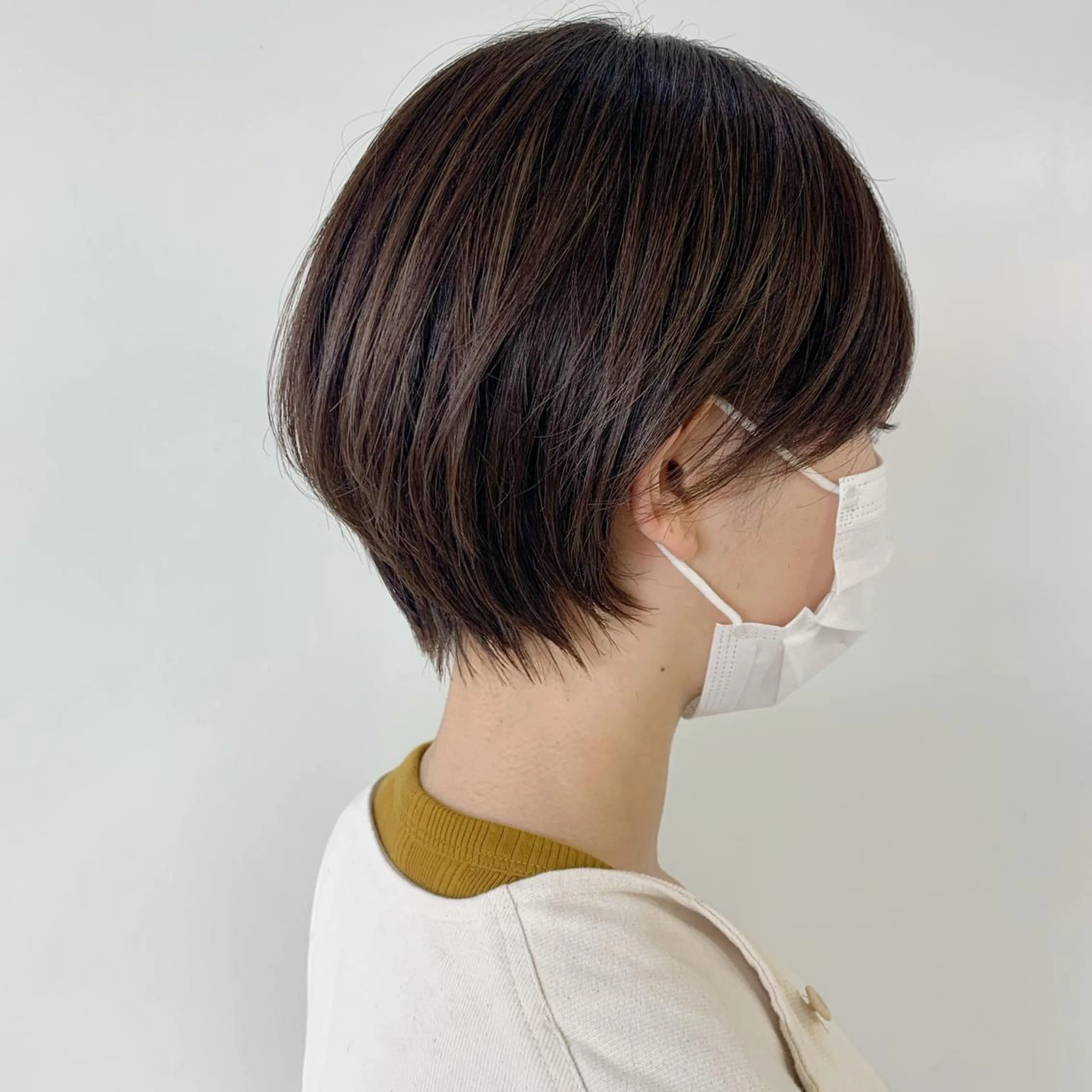 ショート カラー ショートボブ ボブ ショートヘア カット ヘアカラー トリートメント ボブ/大人ヘア k-two濱田のヘアスタイル