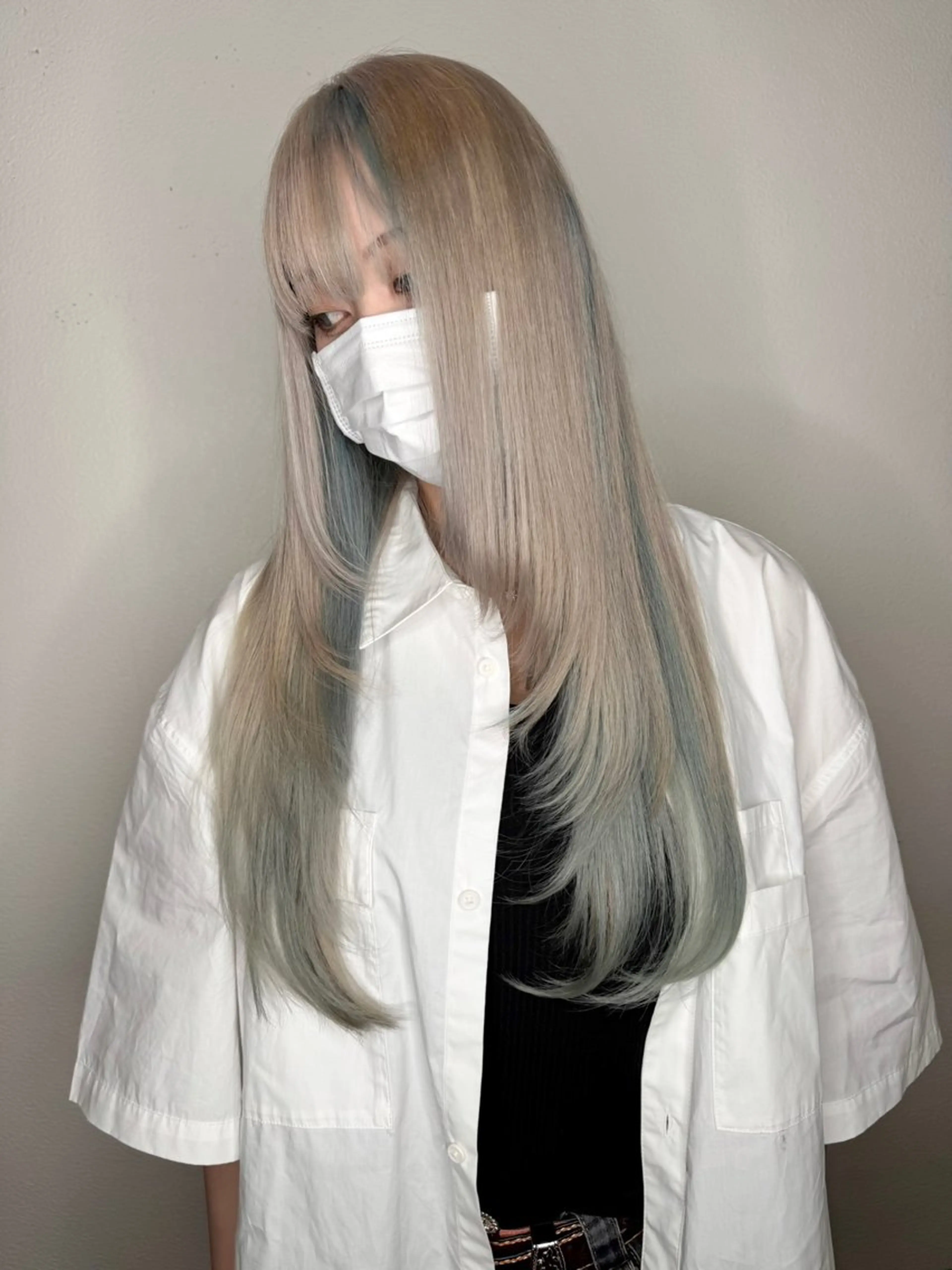 ロング 伊藤 一樹のヘアスタイル