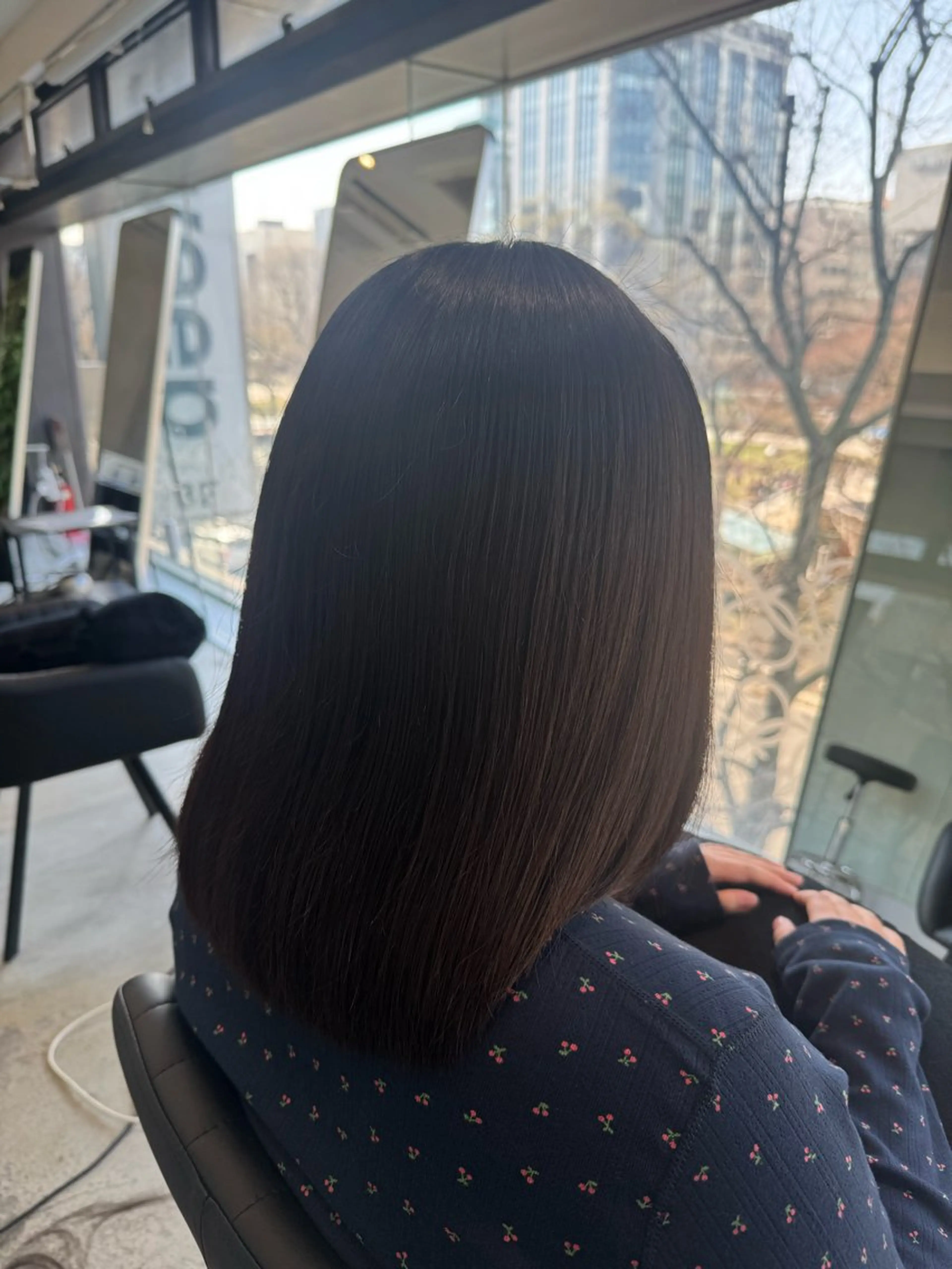 セミロング カット 髪質改善✨️柴田 妃菜🧸のヘアスタイル