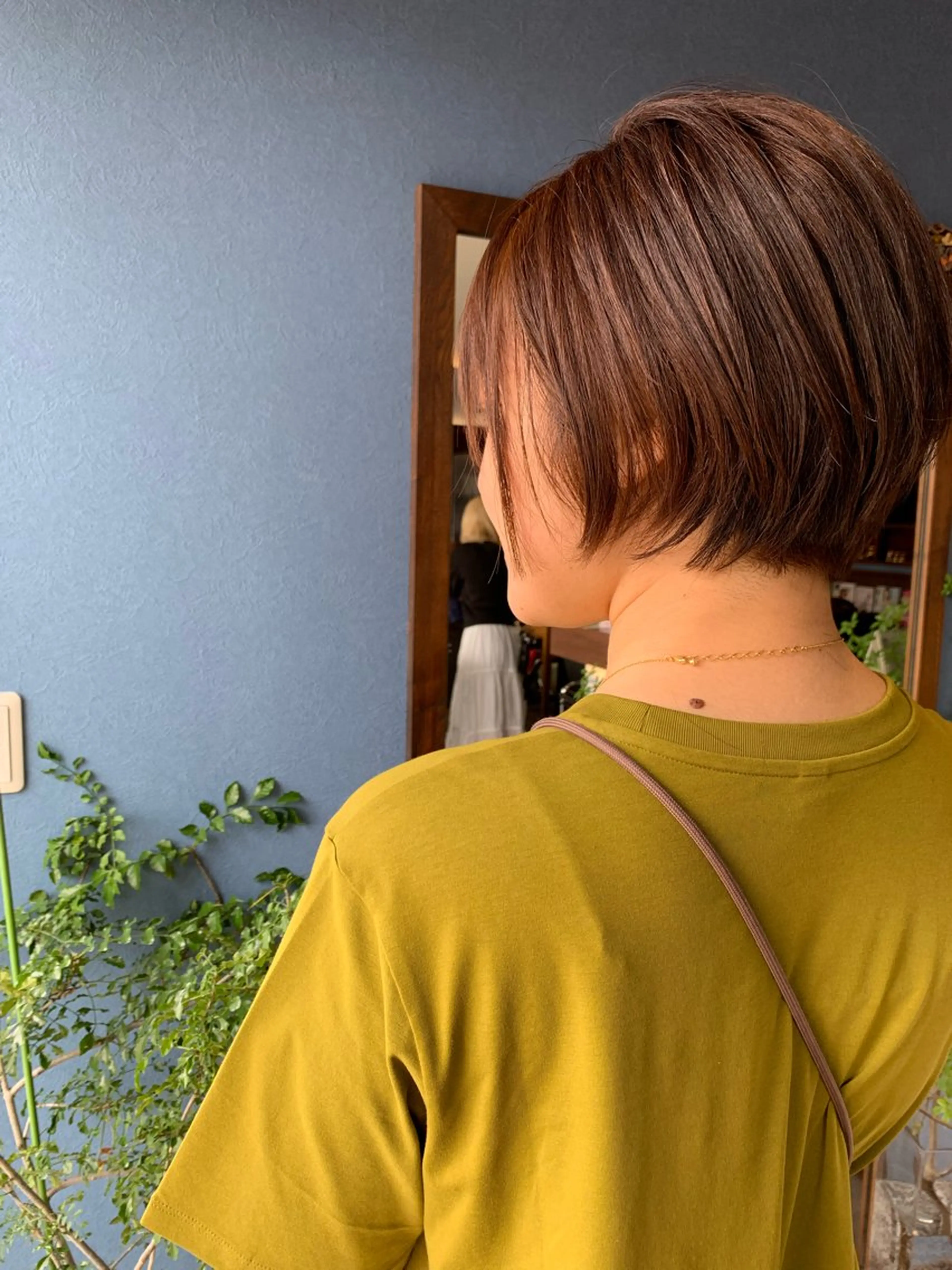 ショート ショートヘア ✨白髪ぼかし 🍀MINAKO☆のヘアスタイル