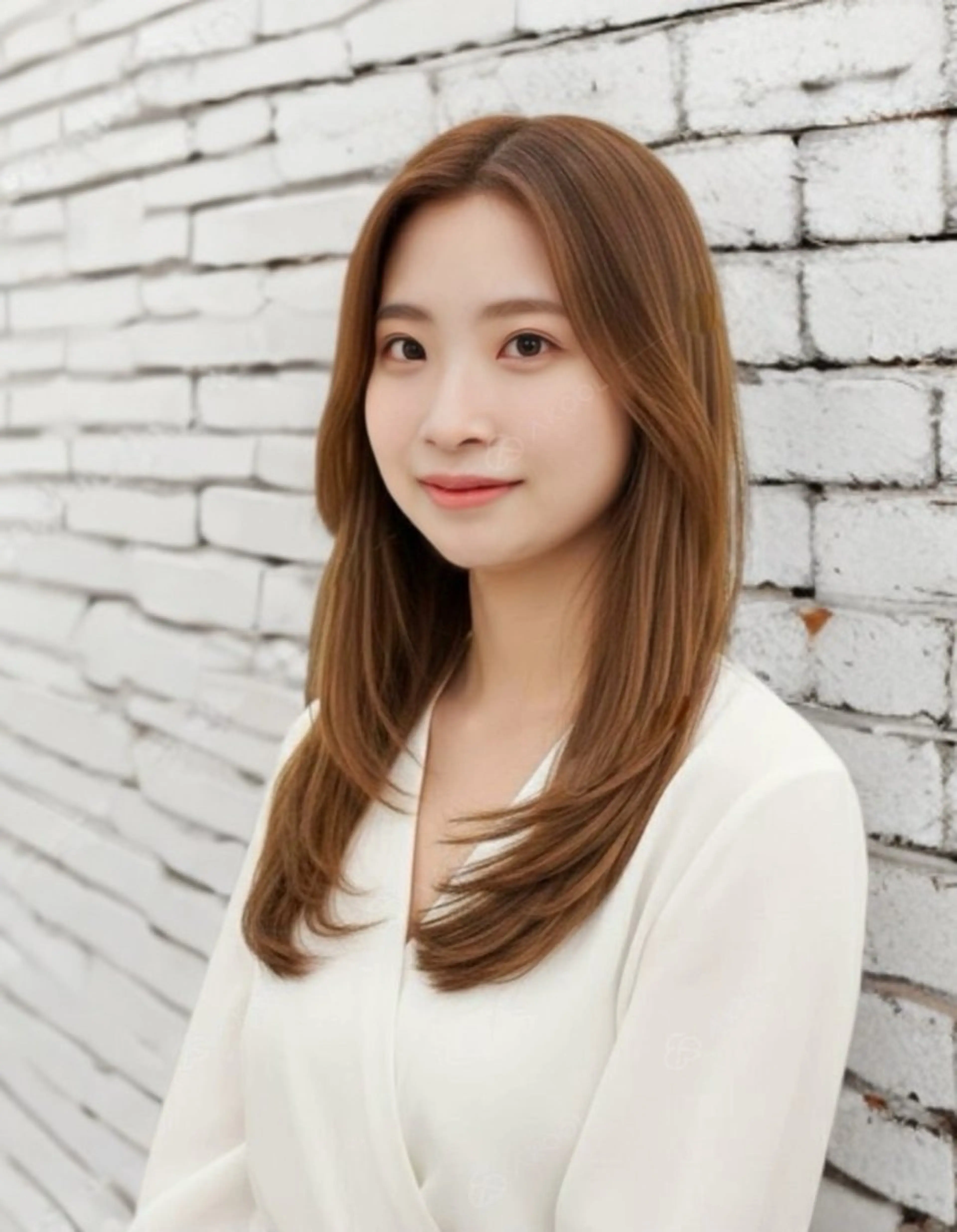 ロング カット ヘアカラー トリートメント 髪質改善×レイヤー 高嶋のヘアスタイル