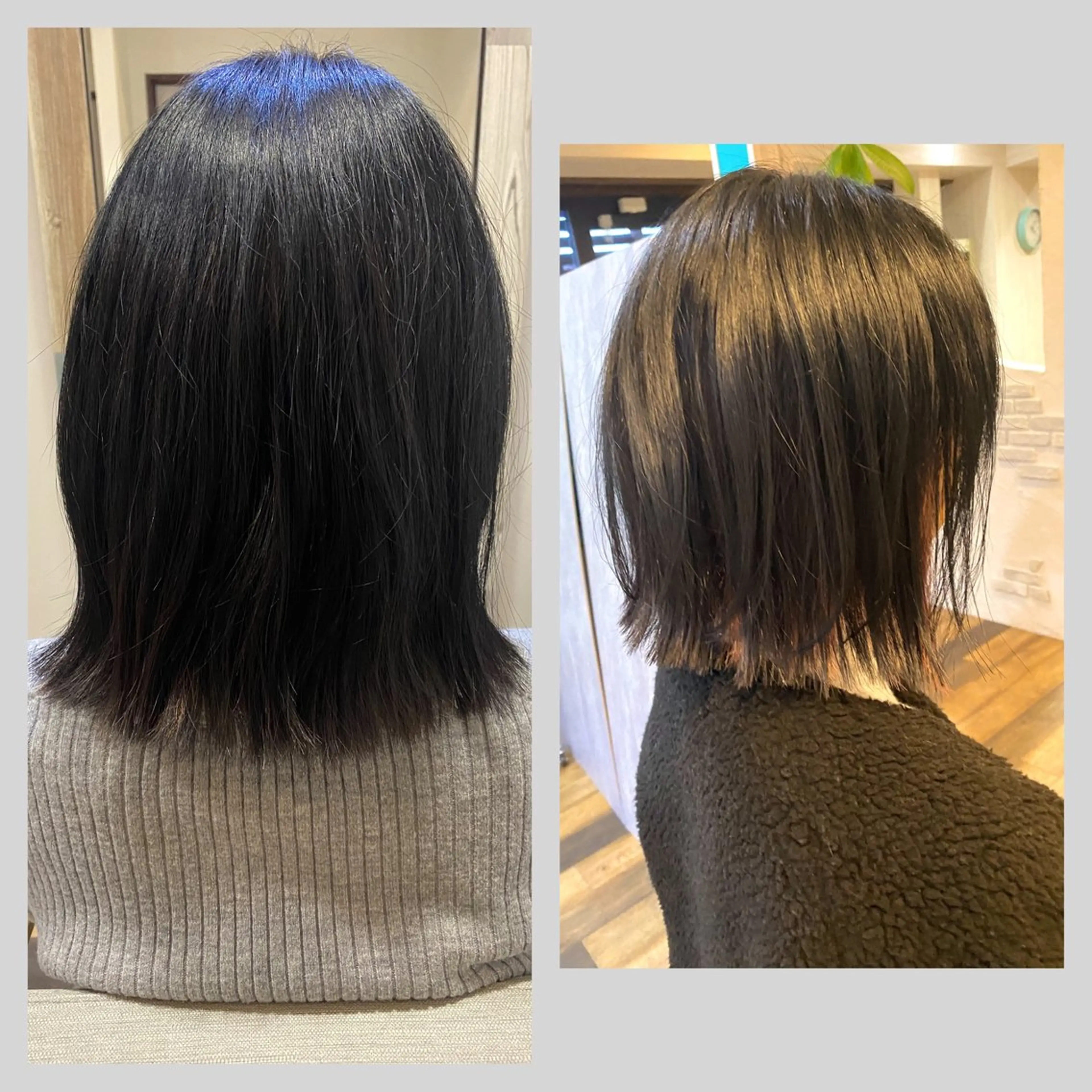 ショート ボブ レイヤーカット 外ハネヘア 佐藤 沙也輝のヘアスタイル