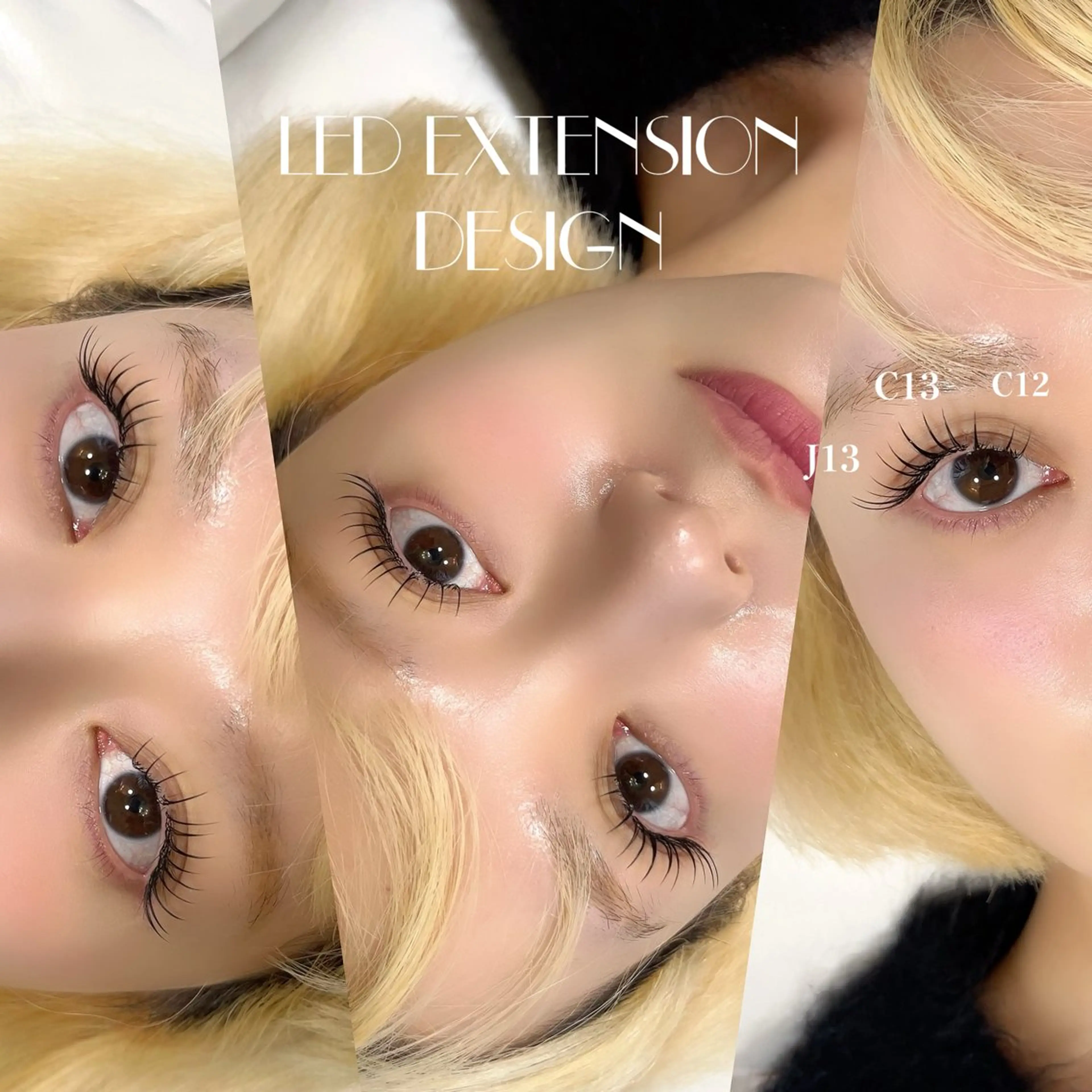 【LEDマツエク】フラットマットラッシュ～100本の写真