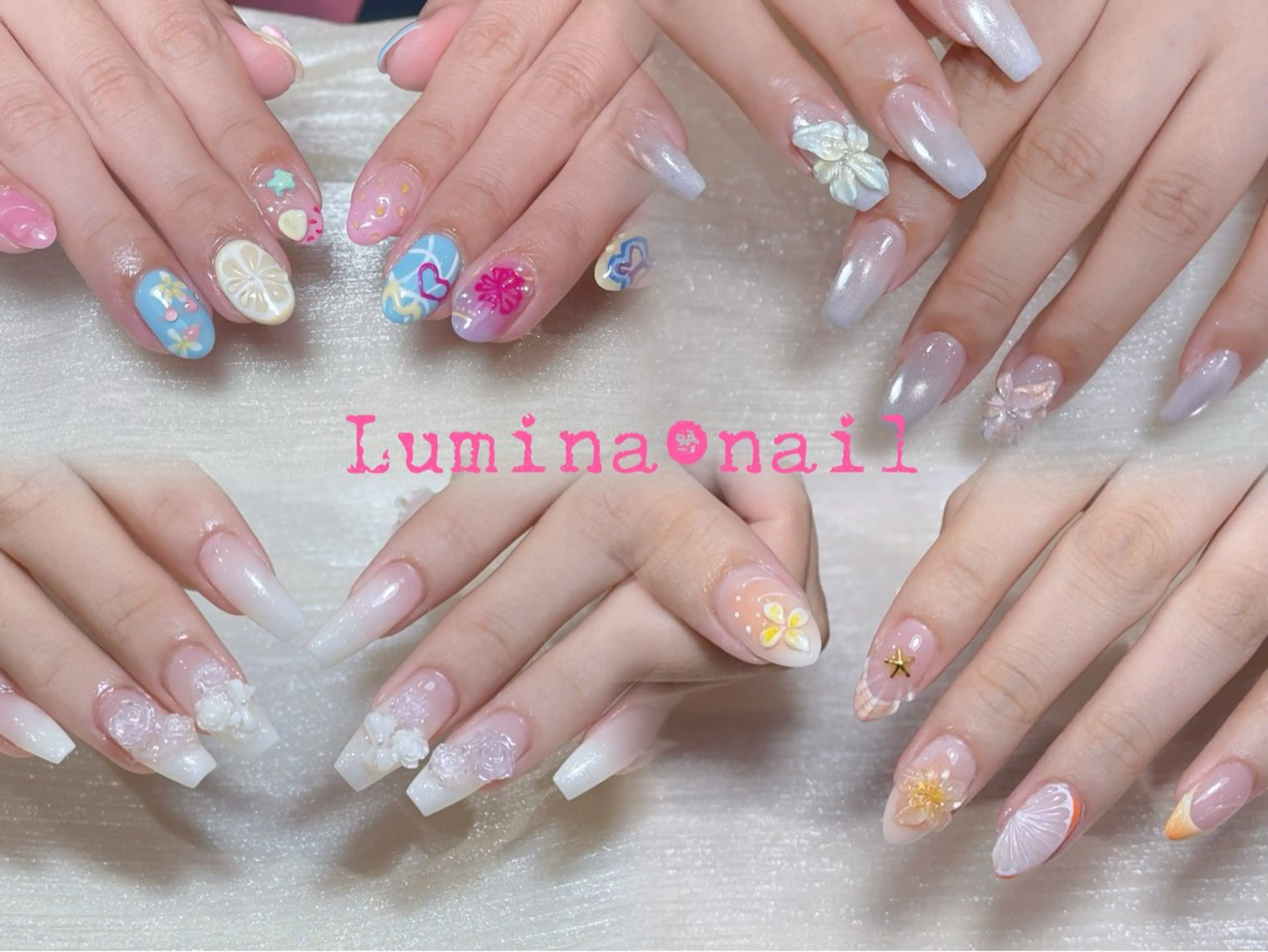 ネイル ハンドネイル ハンドケア Lumina Nail💕のネイルデザイン