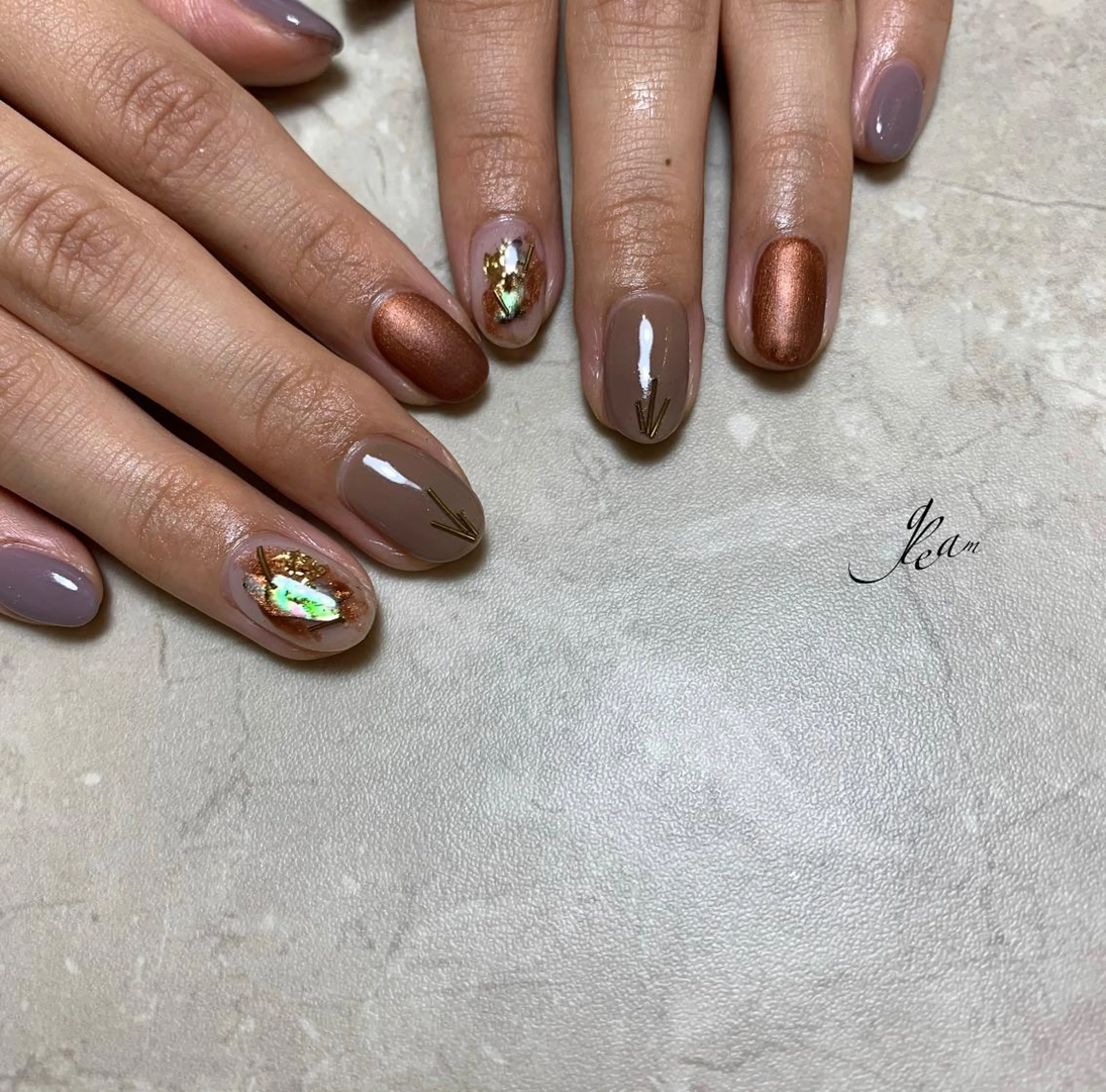 ネイル ハンドネイル gleam✴︎ sayakaのネイルデザイン