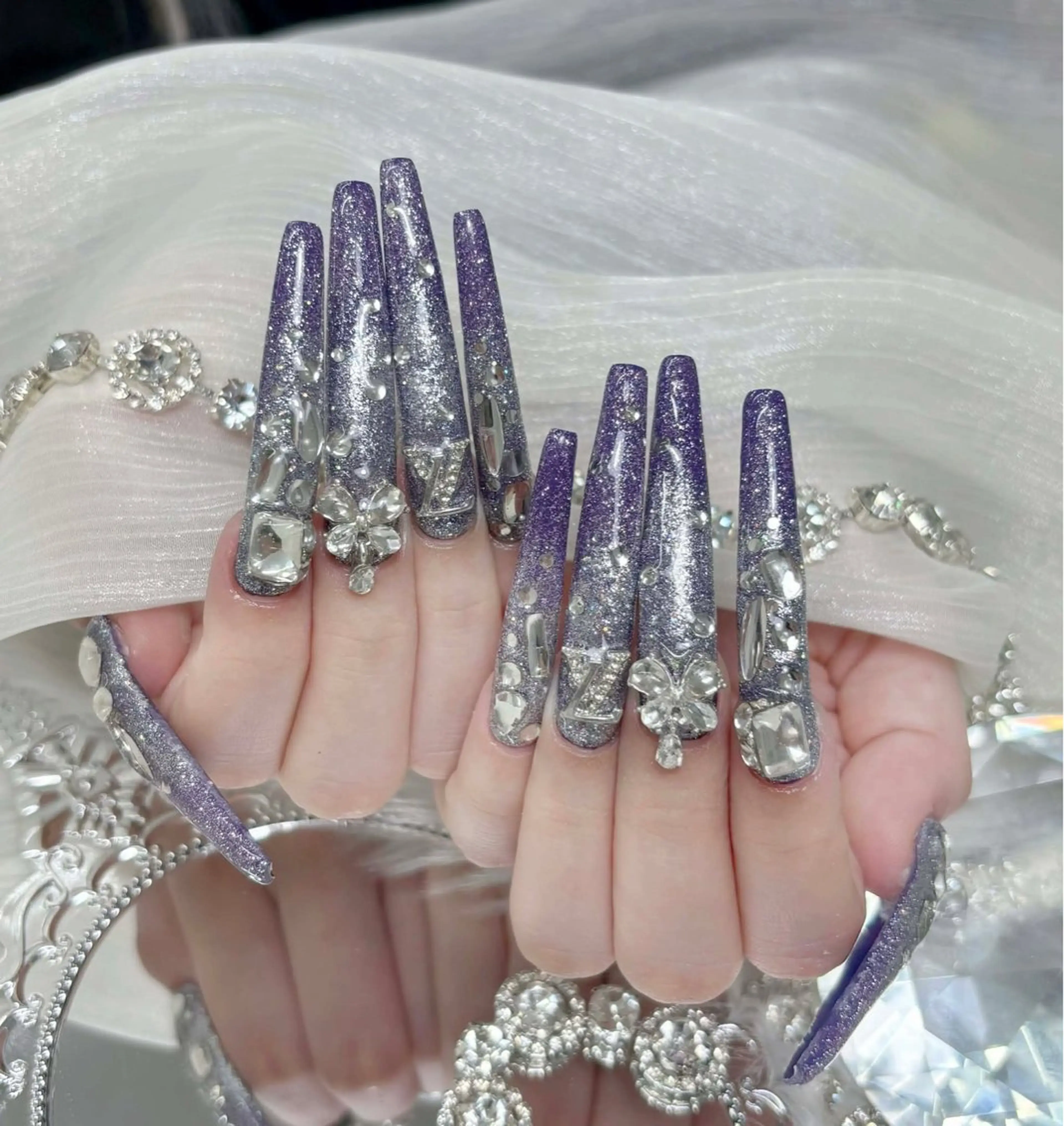 ネイル ハンドネイル ハンドケア Panda chan Novaのネイルデザイン