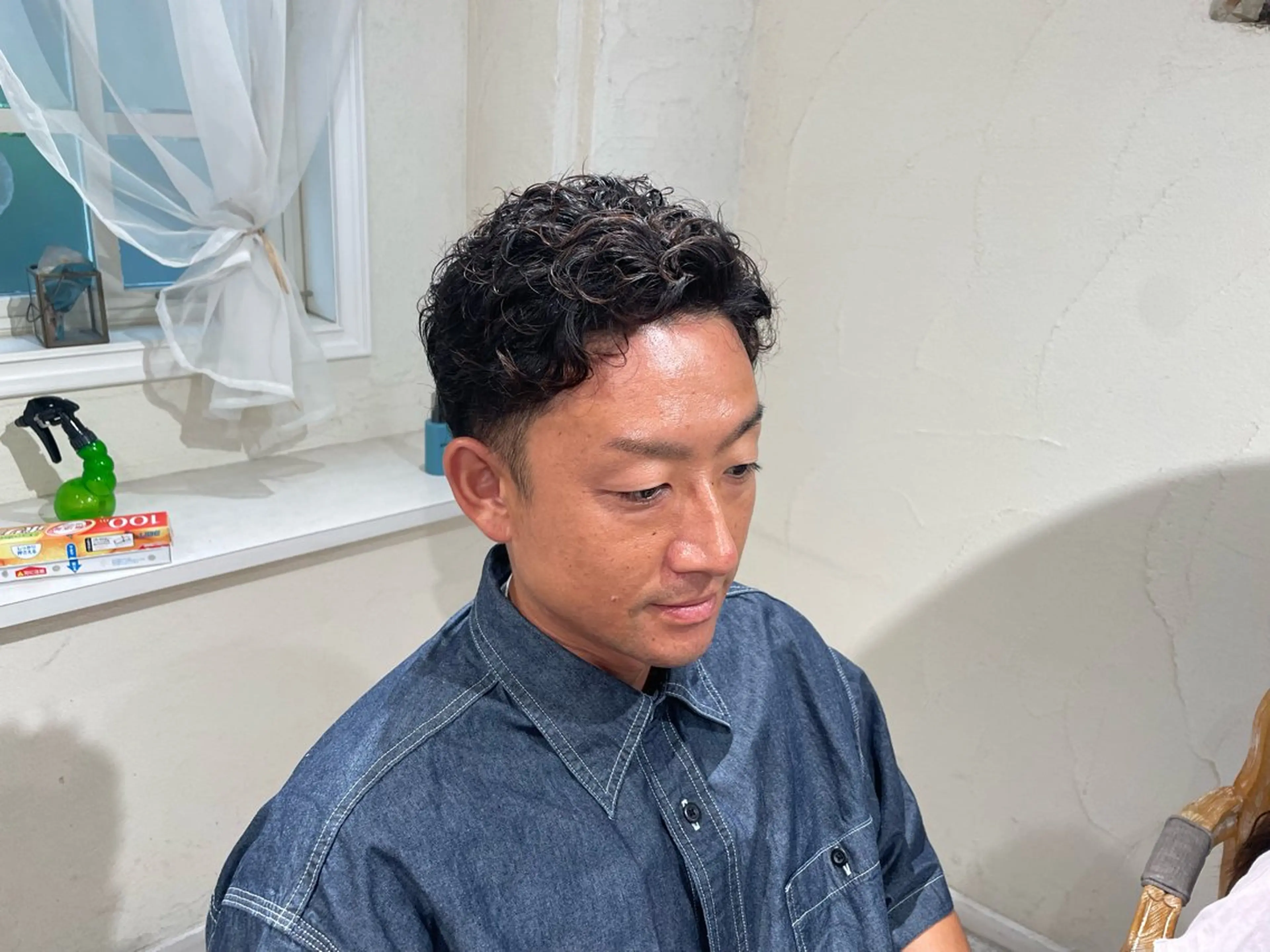 パーマ 推しｶﾗｰ/韓国/ ﾋﾟﾝｸ/Renonのヘアスタイル