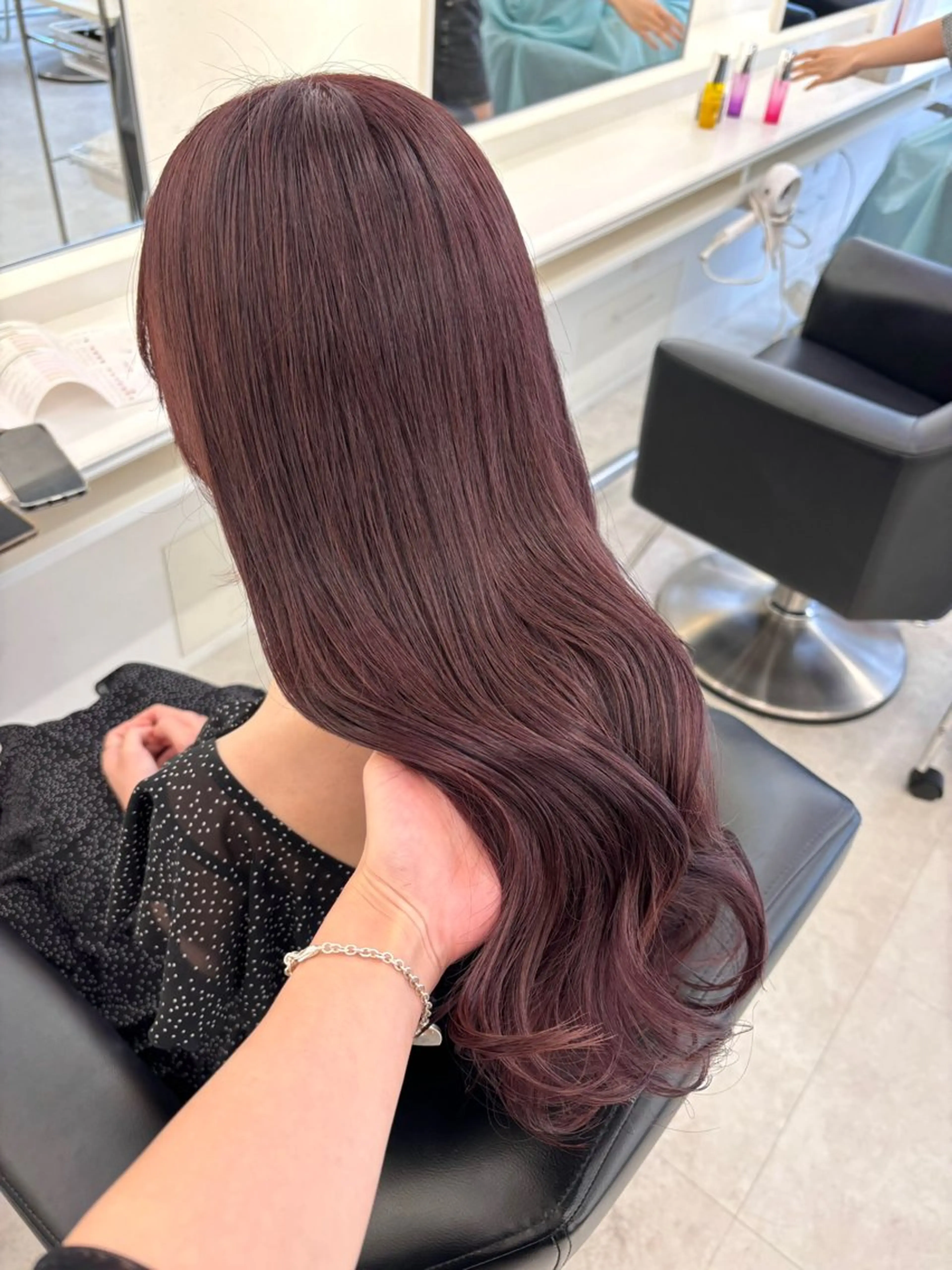 ロング カラー カット ヘアカラー ParveMix‎‎ ‎🤍加藤理沙のヘアスタイル