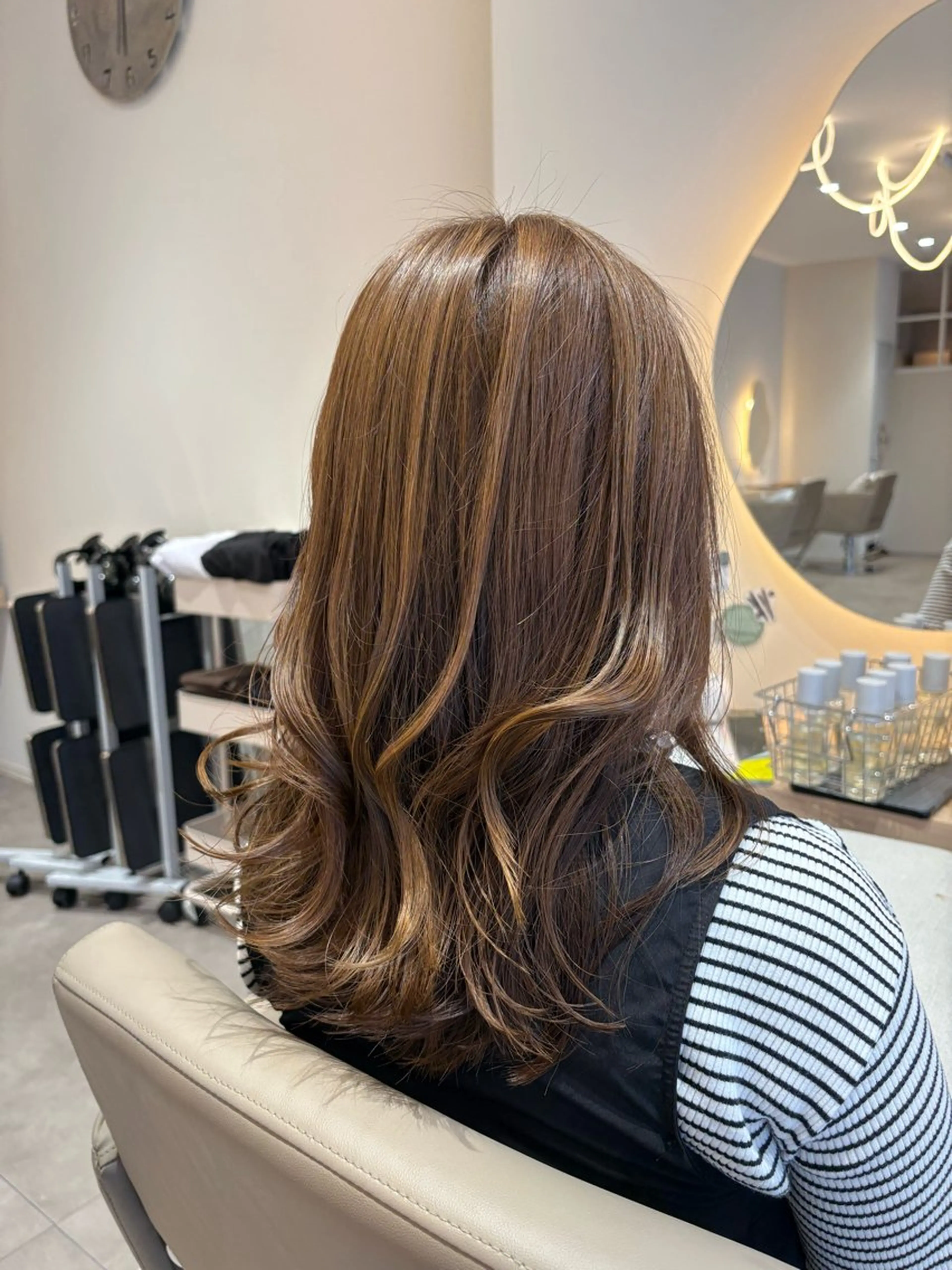 ロング カラー カット ヘアカラー レイヤー/透明感/髪 質改善/メンズ/佐藤のヘアスタイル