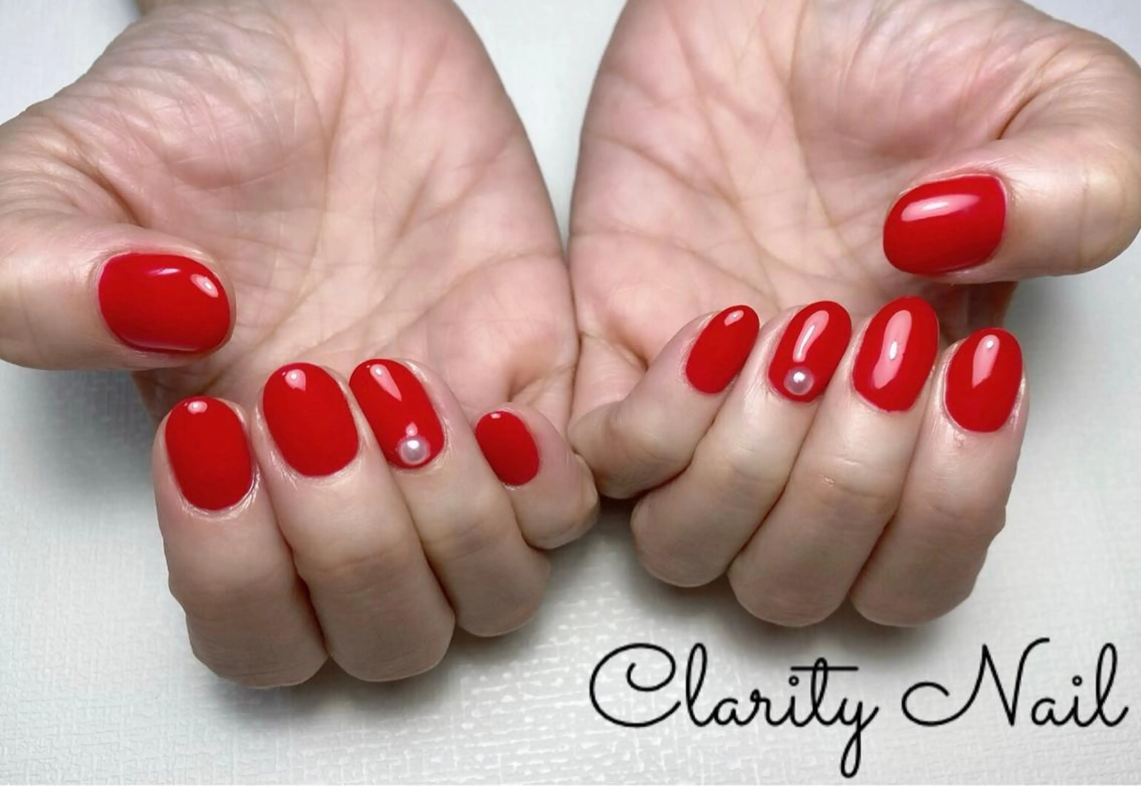 ネイル ワンカラーネイル ハンドネイル Clarity Nailのネイルデザイン
