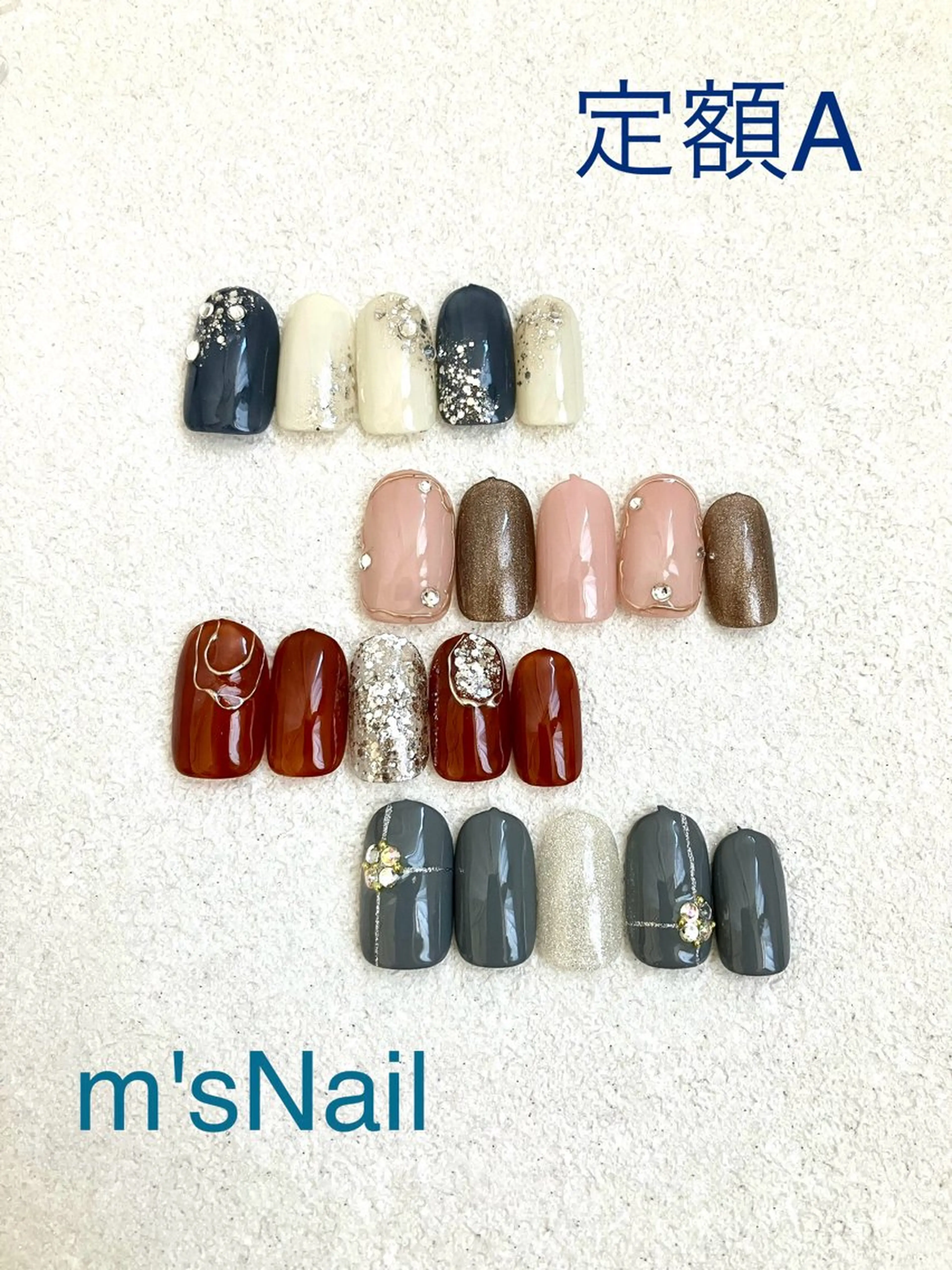 ネイル ハンドネイル m'sNail 福岡西区 ネイルのネイルデザイン