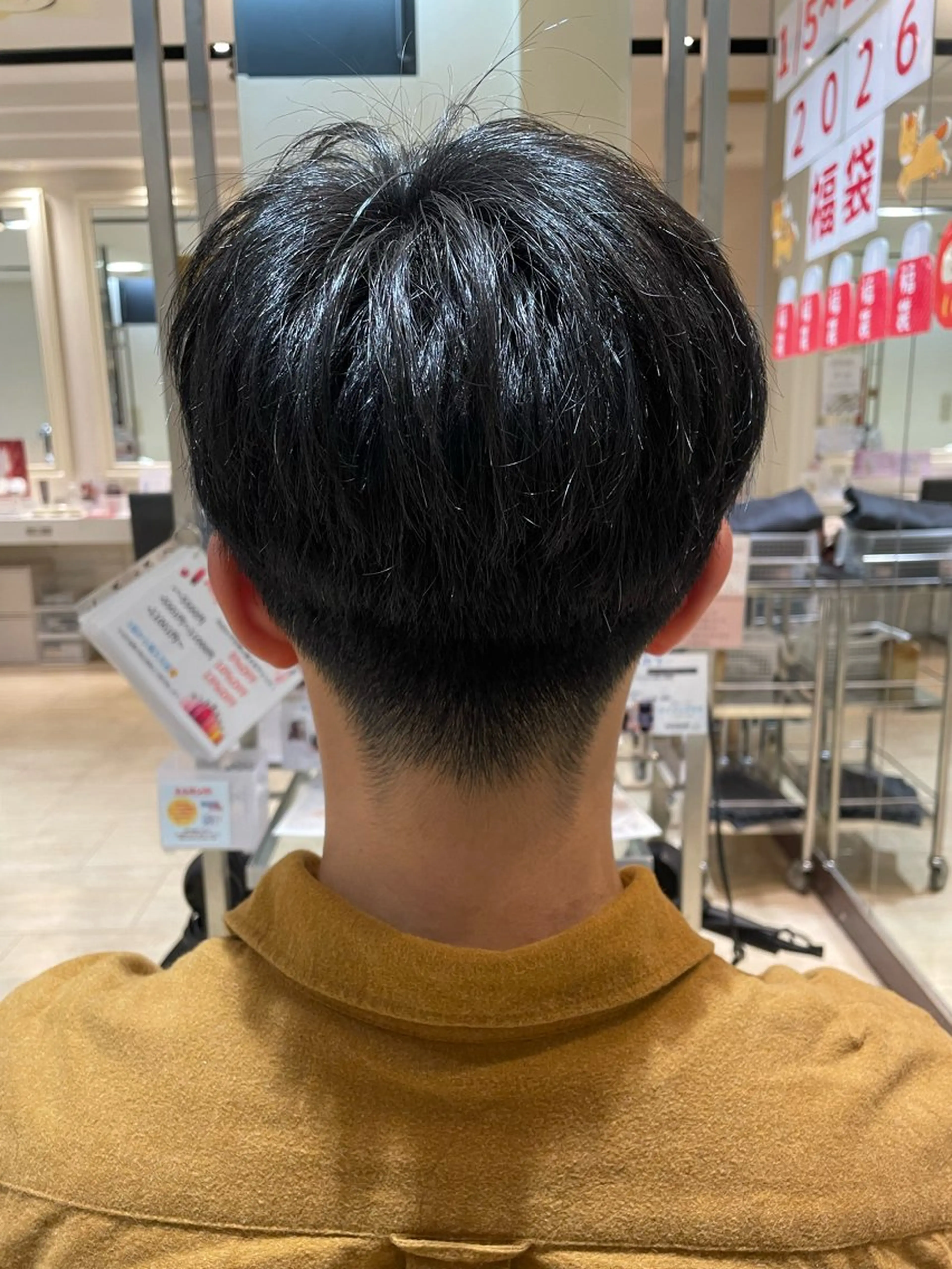 ショート メンズ 西岡 莉緒のヘアスタイル