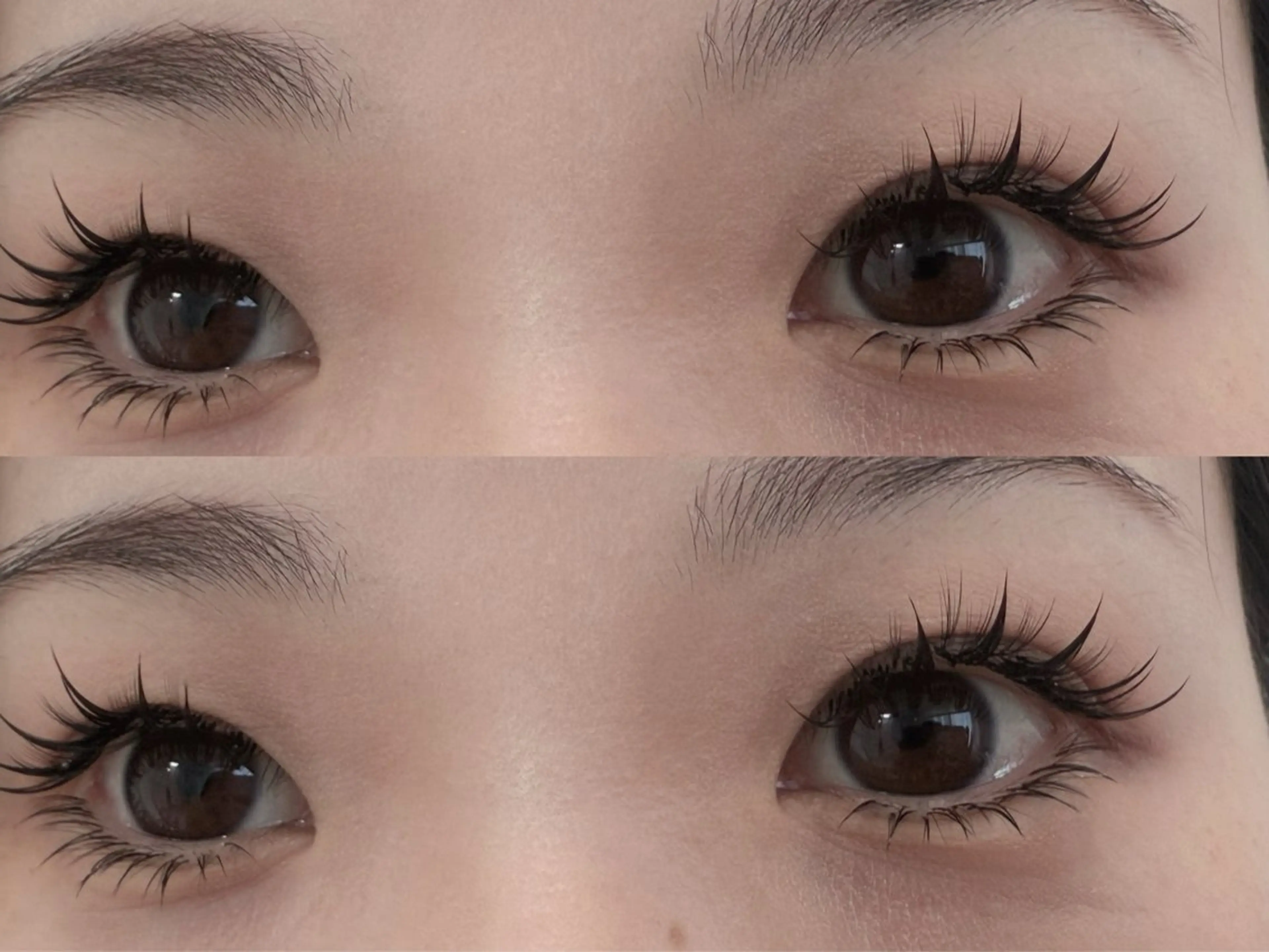 マツエク・マツパ 付け放題 バインドロック カラーマツエク フラットラッシュ 韓国風マツエク W Salon アイラッシュのマツエク・マツパデザイン