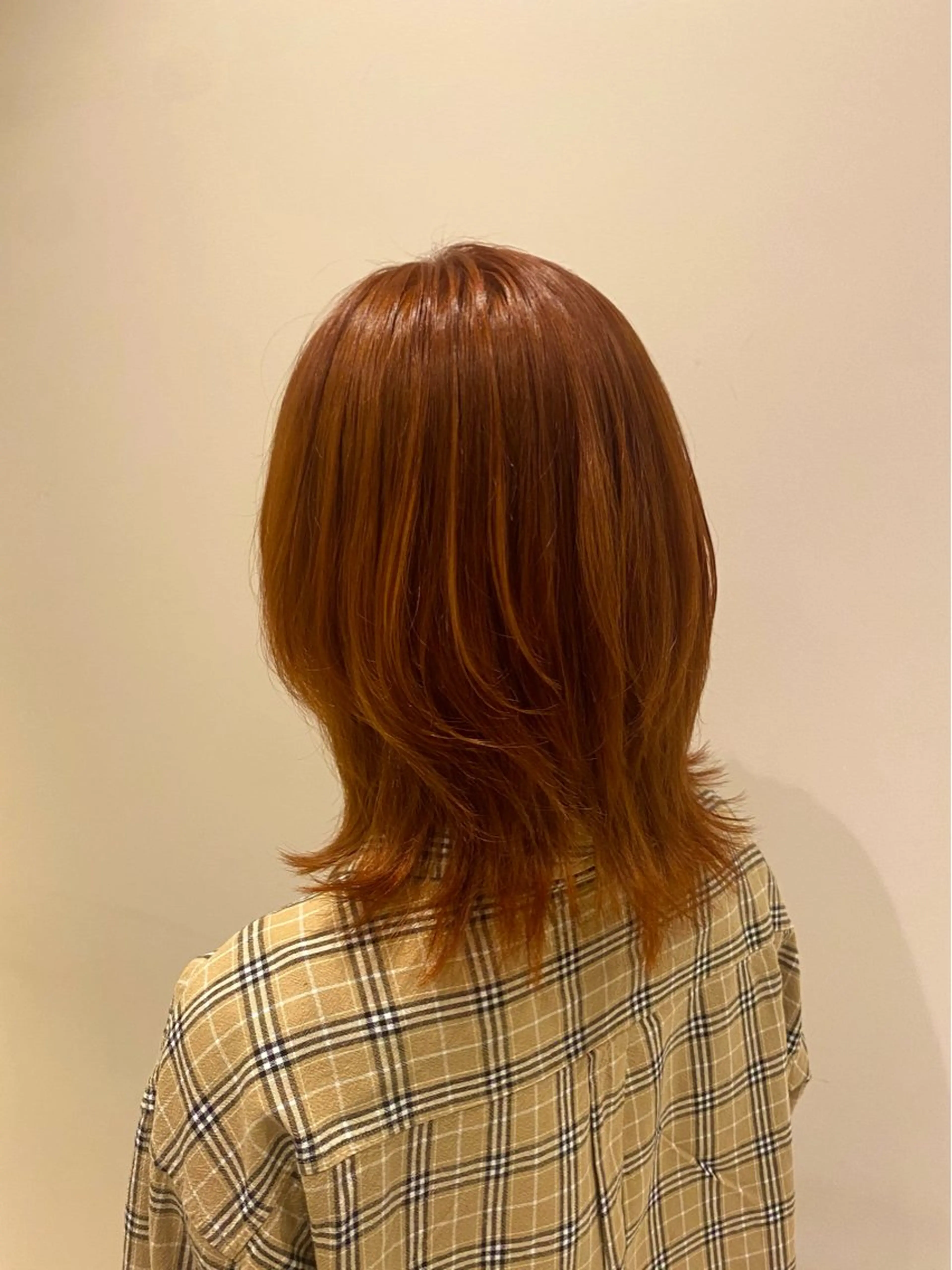 ミディアム カラー ヘアカラー トリートメント 🌹艶髪カラー🌹 津田晴加【西荻窪】のヘアスタイル