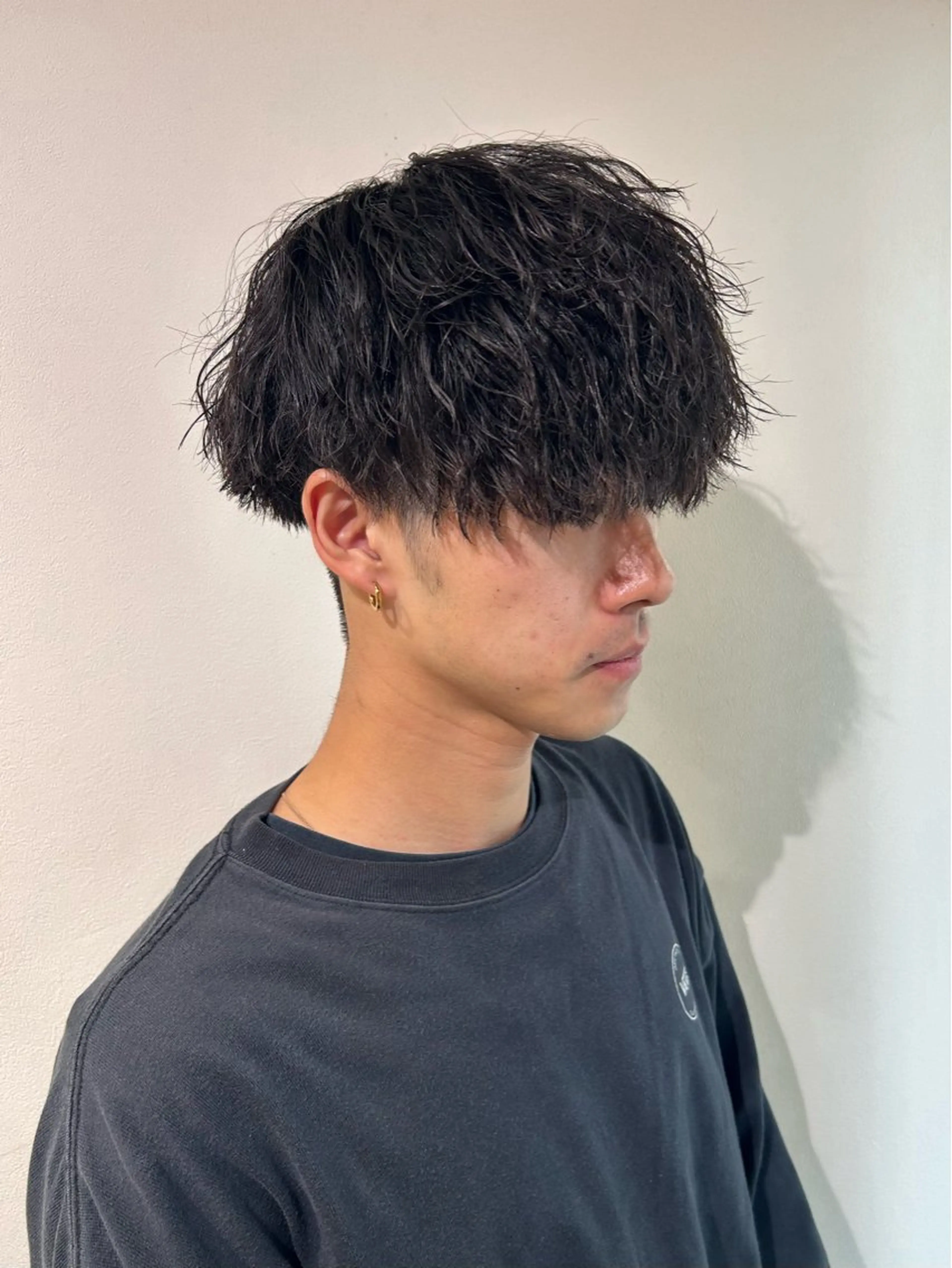 パーマ メンズ カット パーマ ﾏﾂｴｸ/men's /ｶﾗｰ🎀ﾋｶﾙのマツエク・マツパデザイン