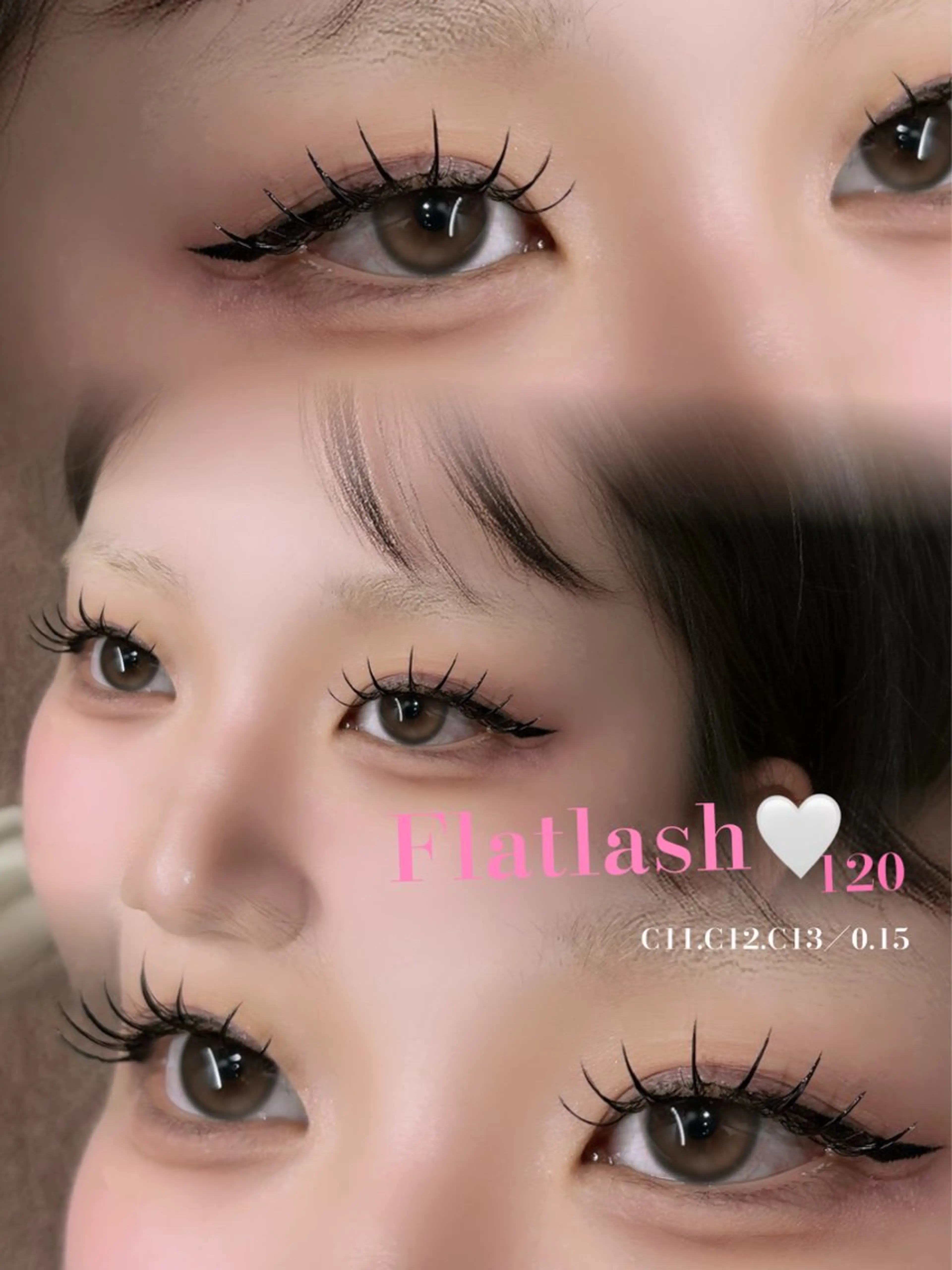 マツエク・マツパ fein. nodoka✮のマツエク・マツパデザイン