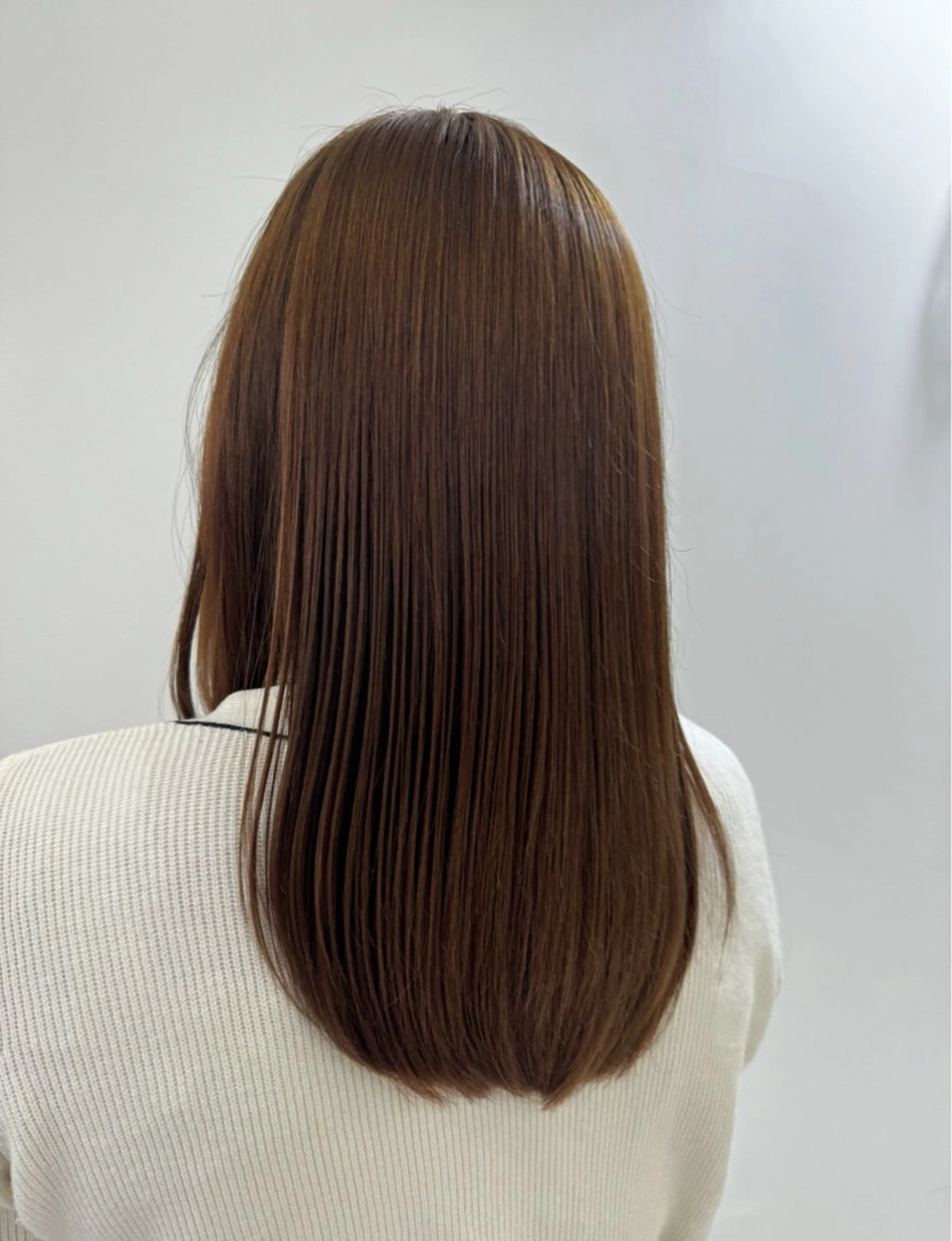 セミロング カラー Nakajima Ayakaのヘアスタイル