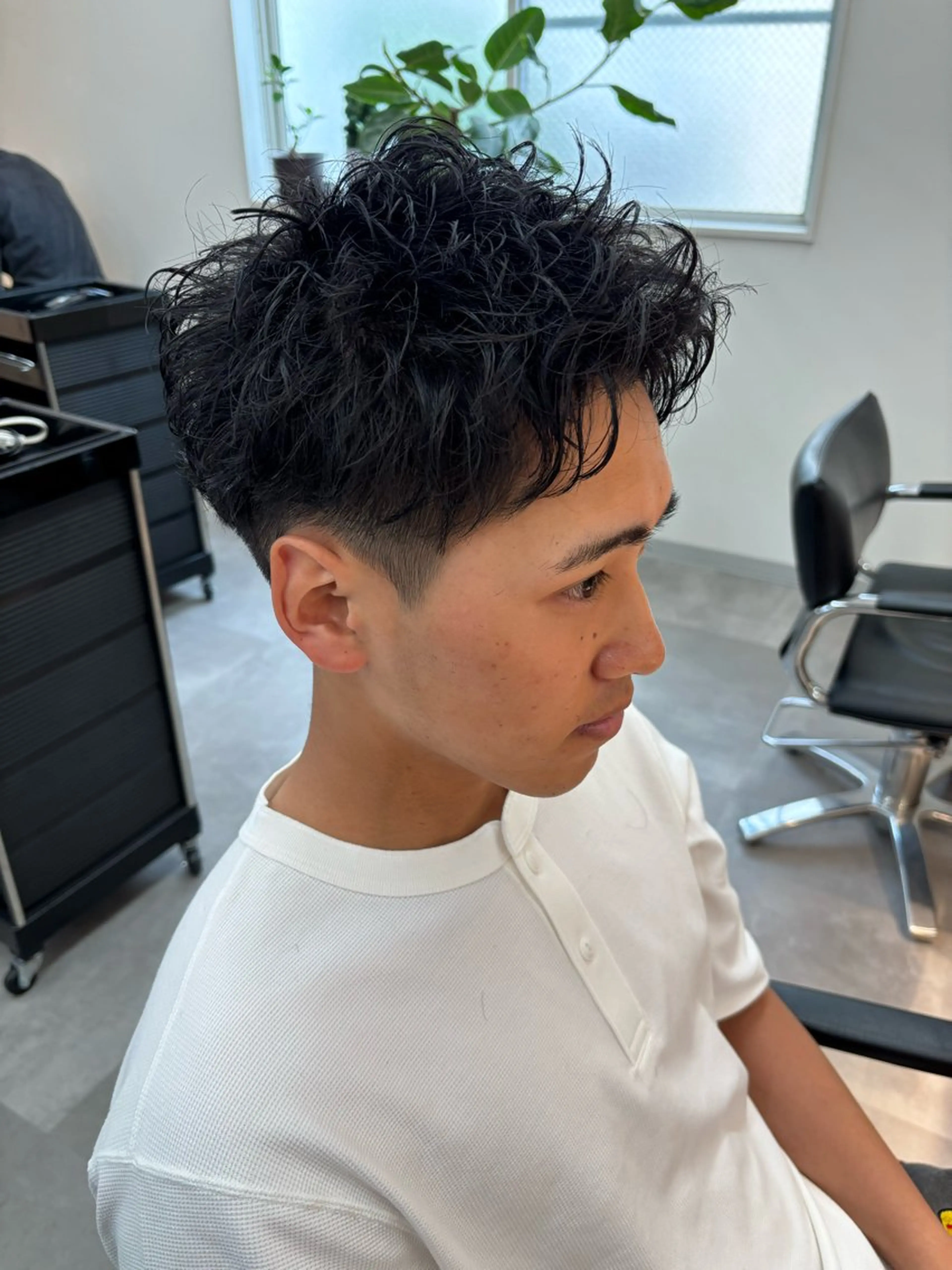 メンズ アップバング メンズショート カット 保立/メンズパーマ /メンズカット千葉のヘアスタイル