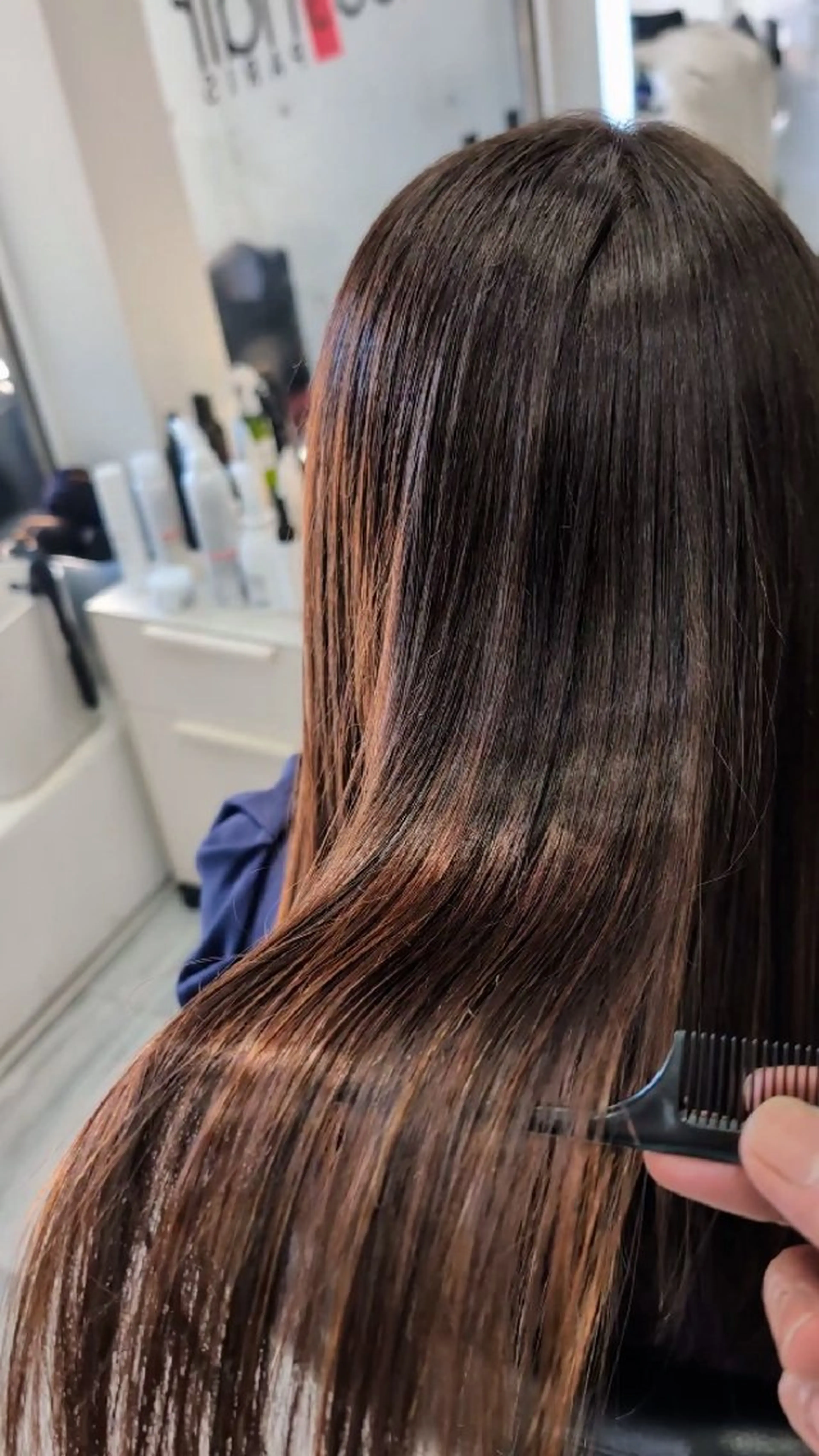 ロング 髪質改善 トリートメント mods hair plus店所属・mods hair  宇都宮のヘアスタイル