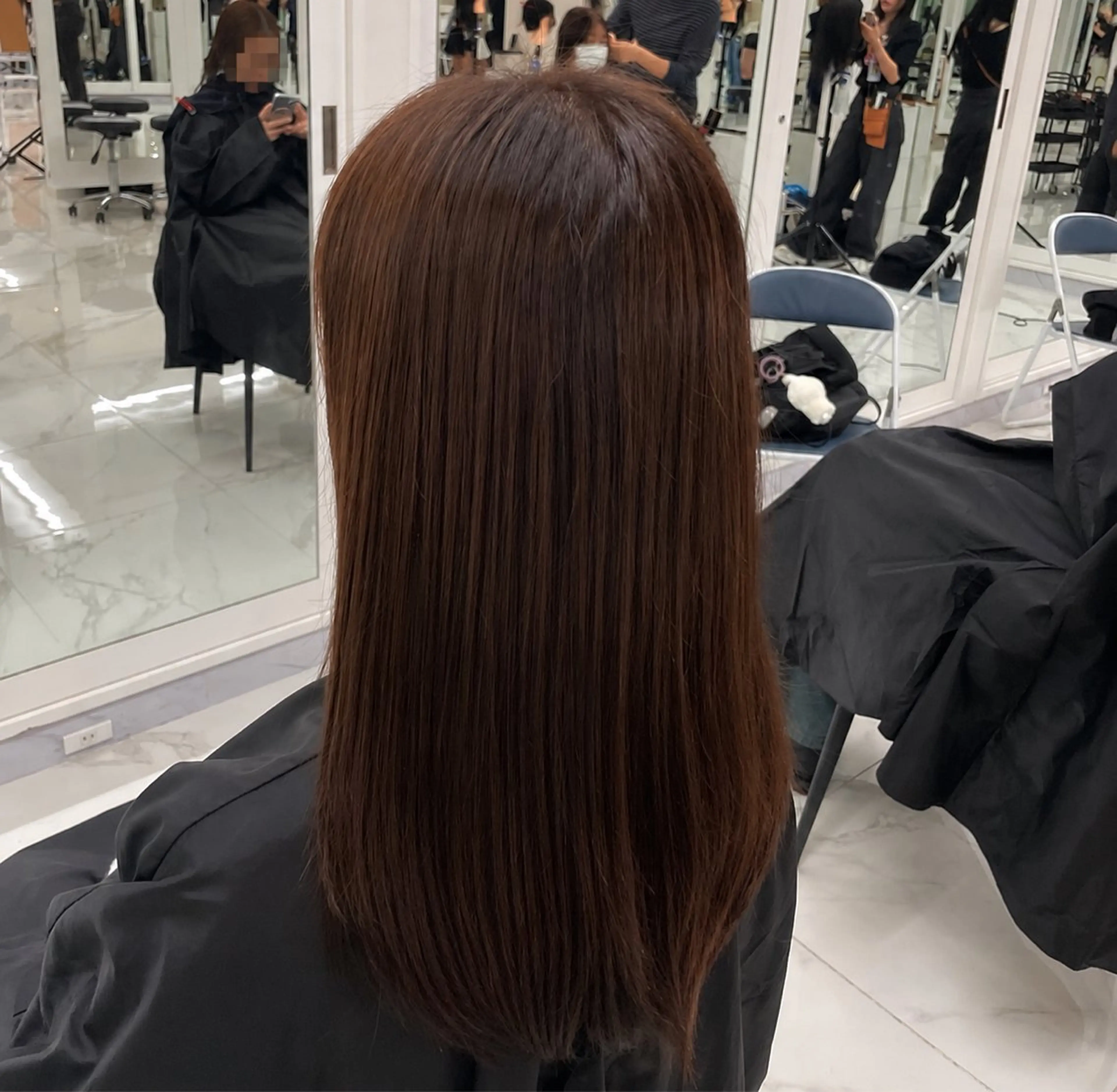 ロング ヘアカラー 京都駅前/マツエク あゆなのヘアスタイル
