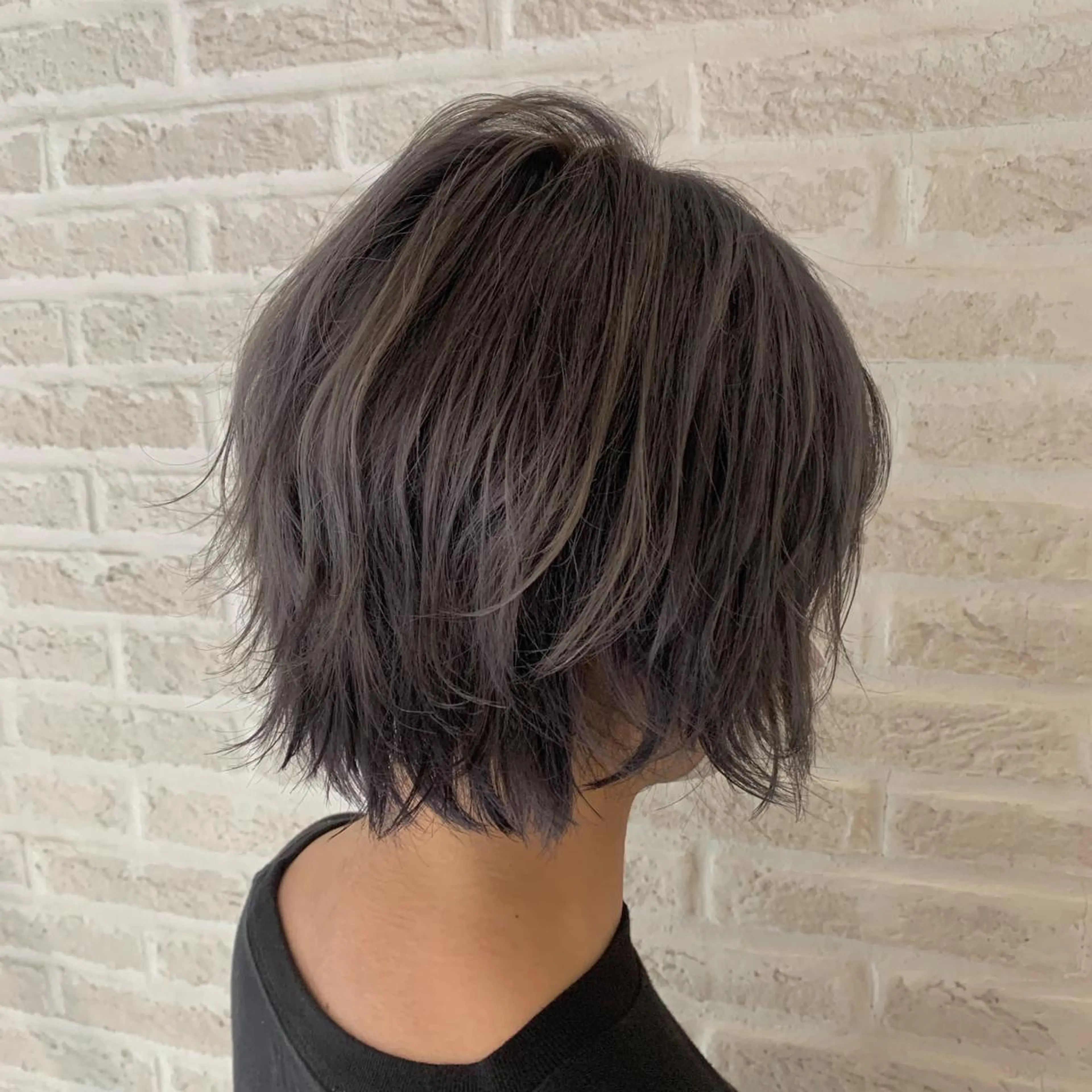 ショート カラー ✄折橋 彩花🐶🍑のヘアスタイル