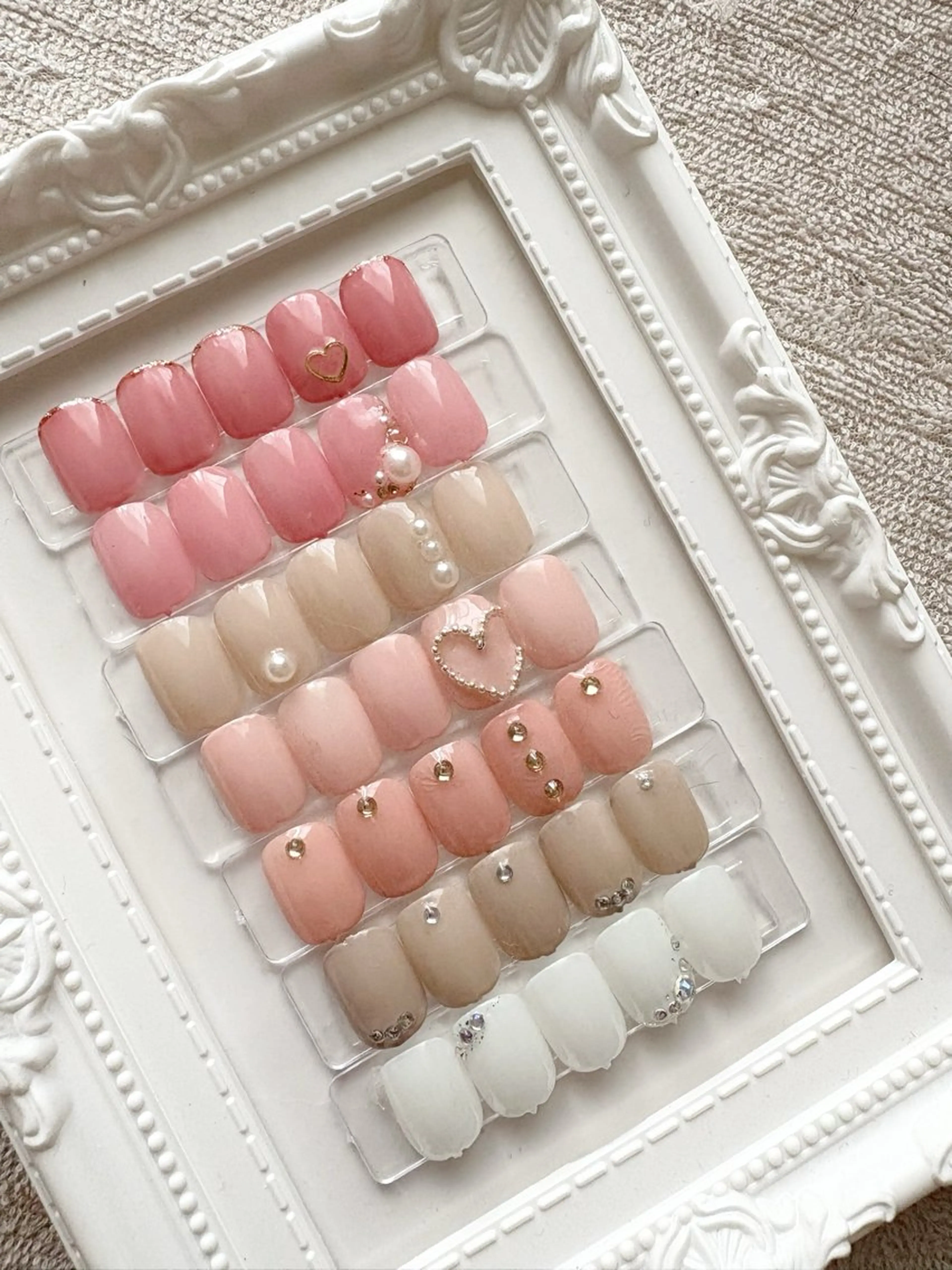 シンプルデザイン.*･ﾟオフィスネイルにも♡⃛･*.(オフなし)の写真