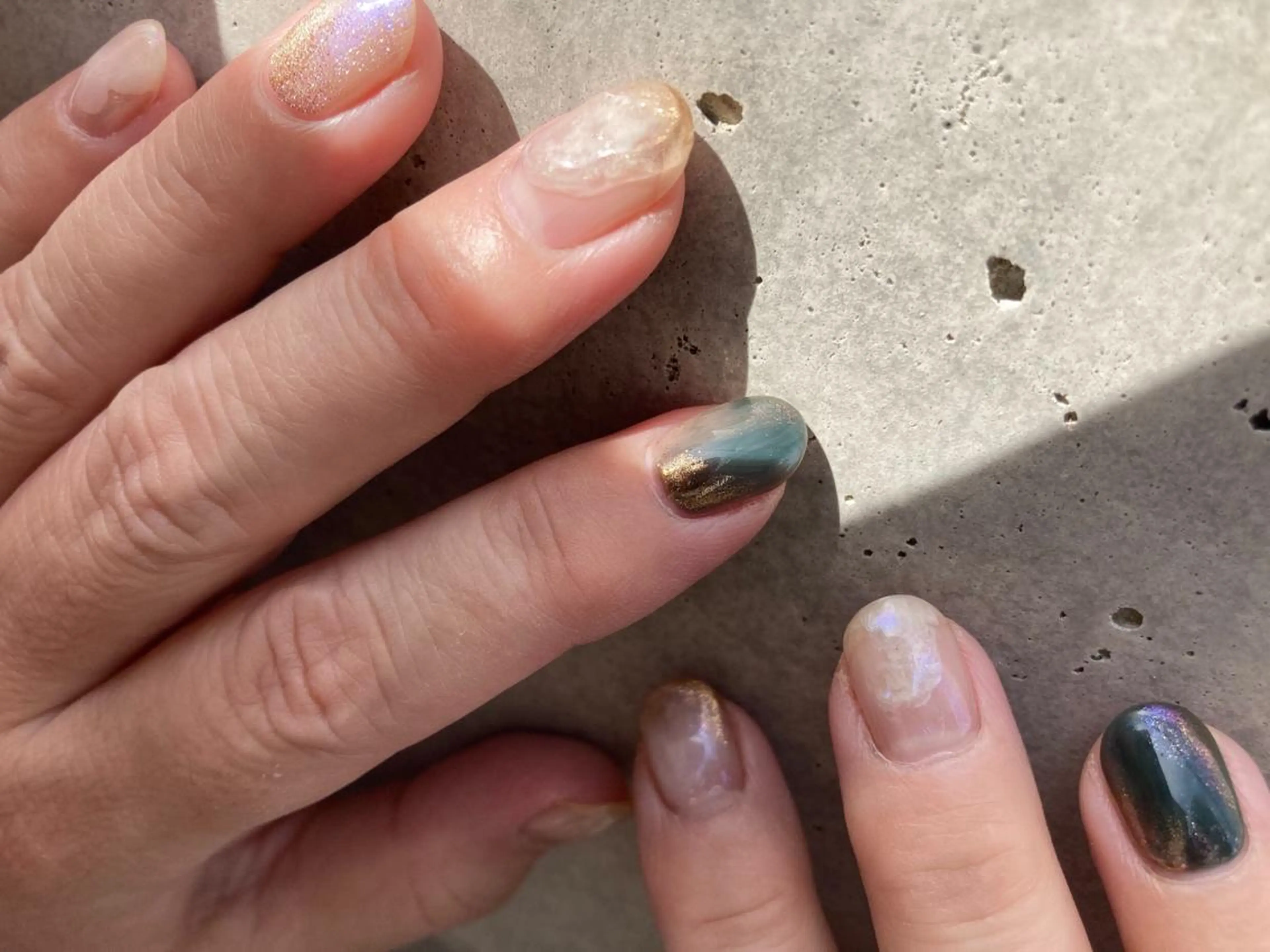 ネイル ハンドネイル 【LINON】 airiのネイルデザイン