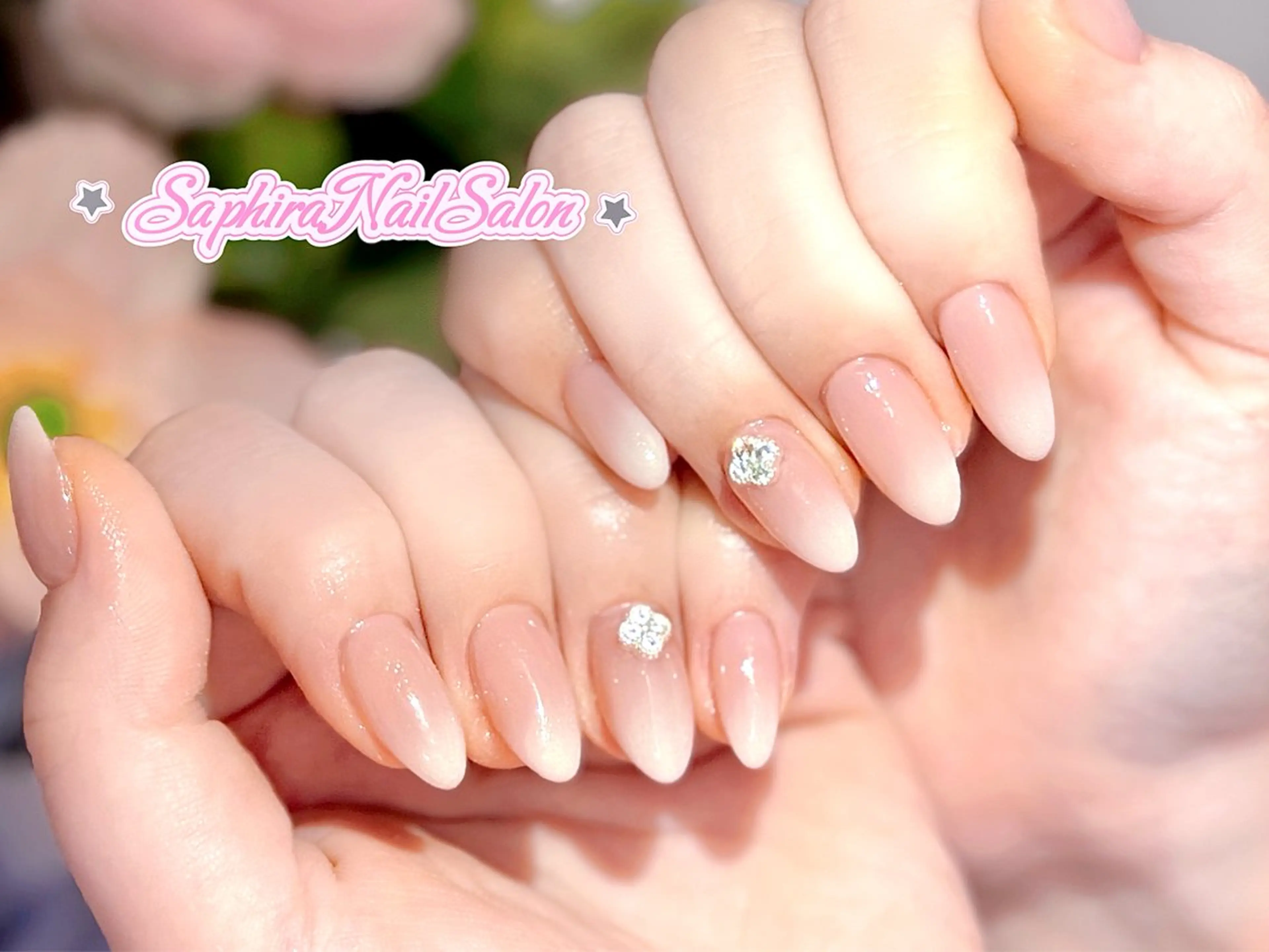 カラー ハンドネイル Saphiraネイル サロン錦糸町のネイルデザイン