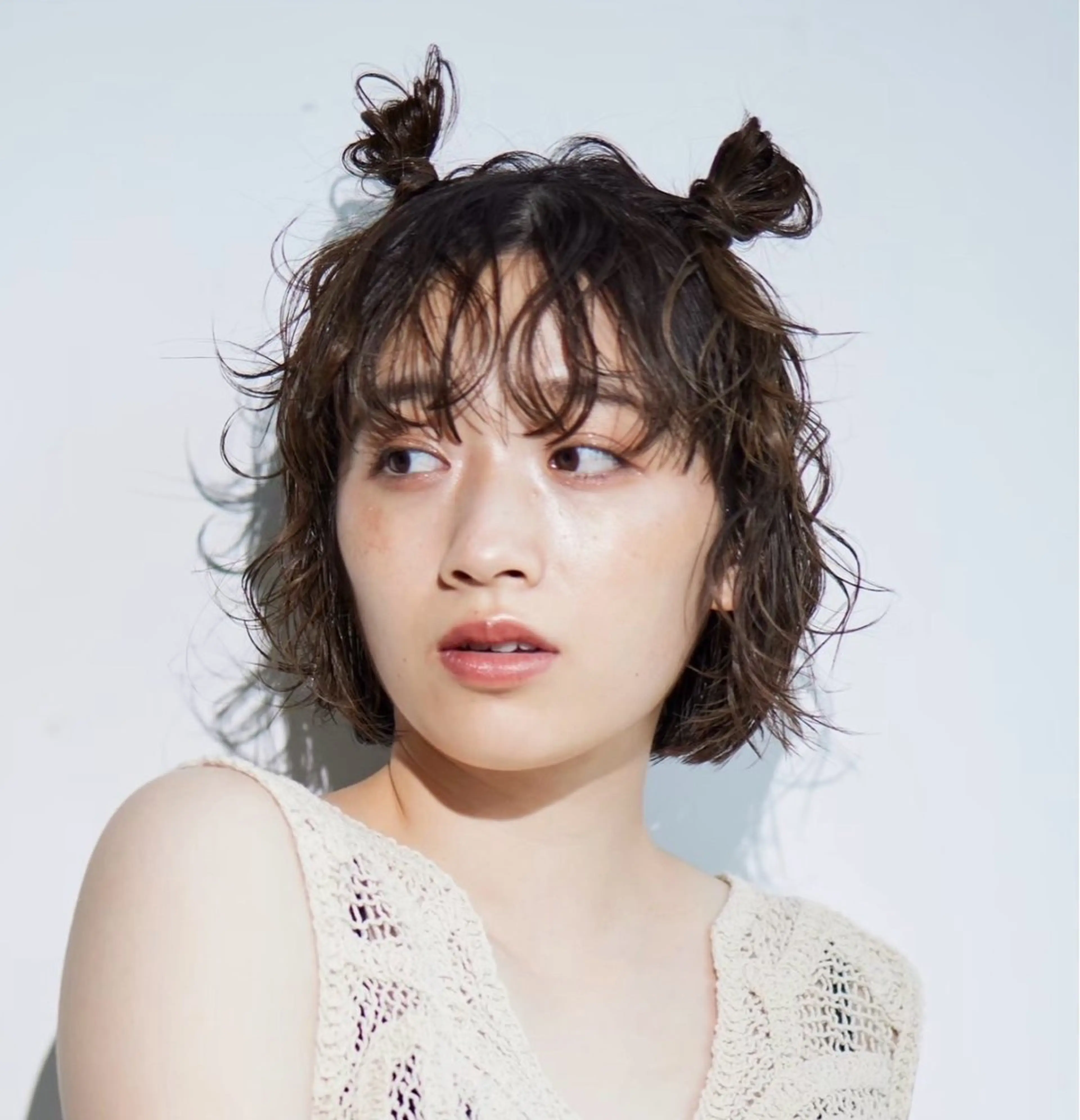 ショート パーマ 🍫くせ毛風 ナチュラルパーマ優吉のヘアスタイル