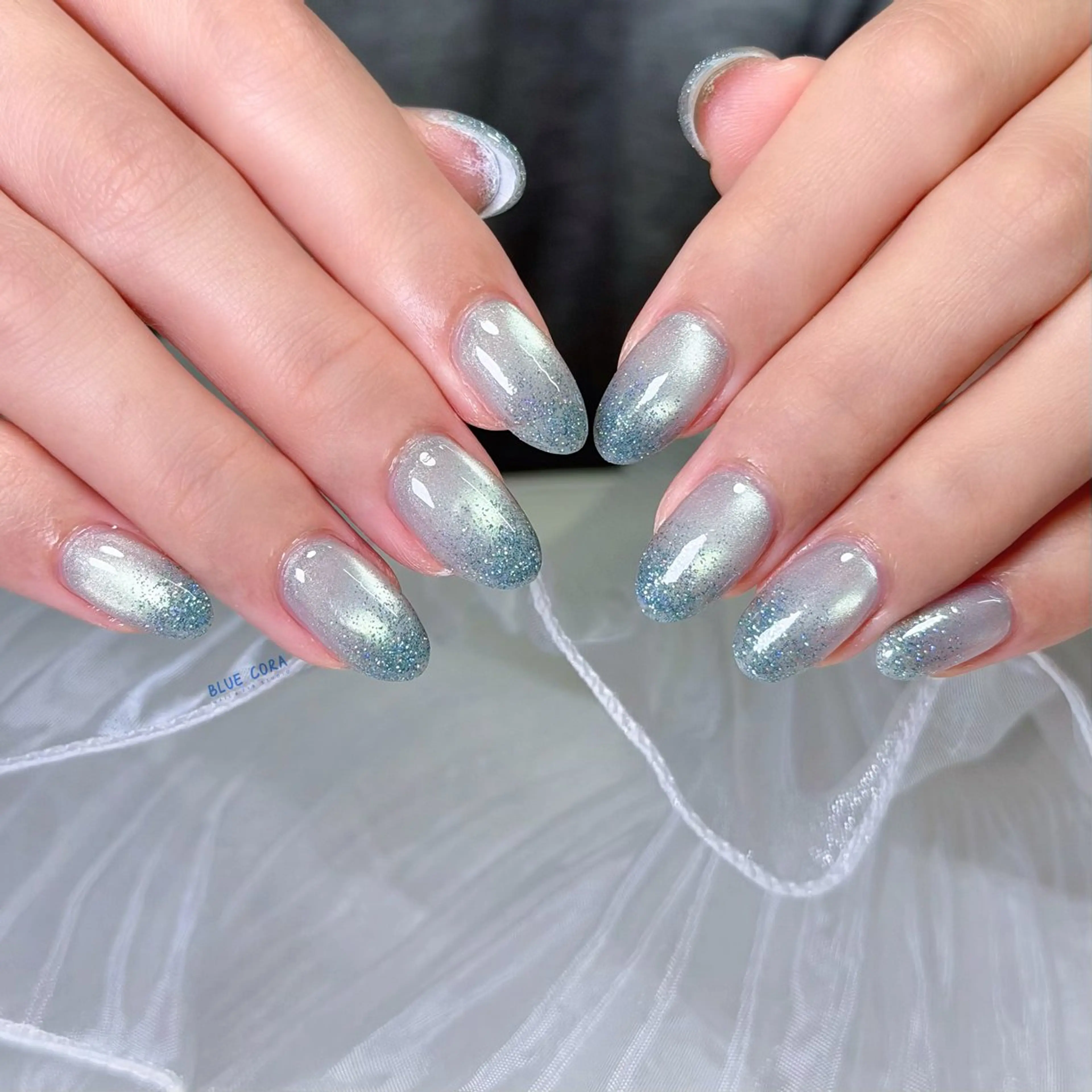 ネイル ハンドネイル ハンドケア BLUE CORAのネイルデザイン