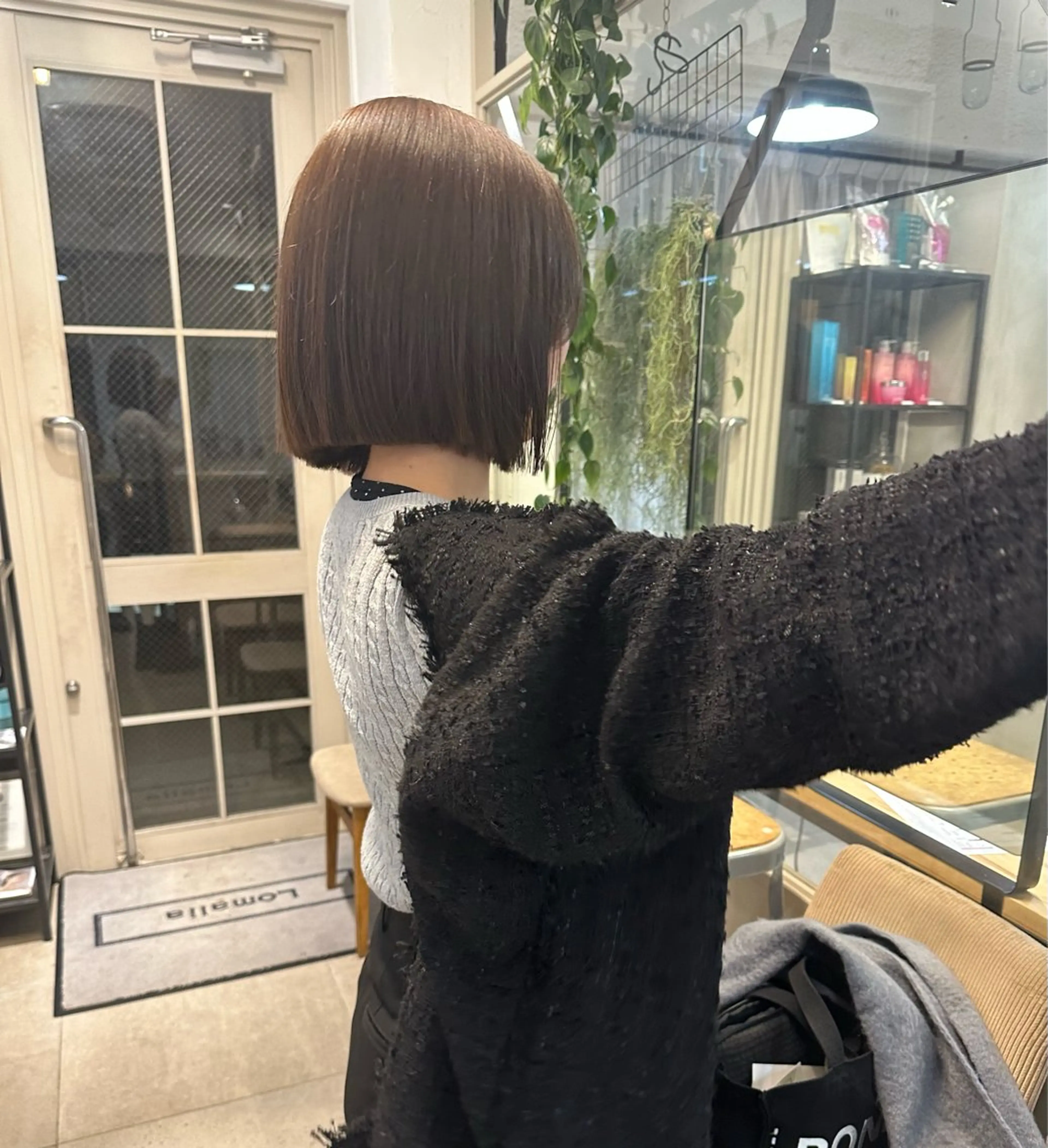 ショート ボブ カット トリートメント REINA☁️透明感 カラー/ぷつっと♡のヘアスタイル