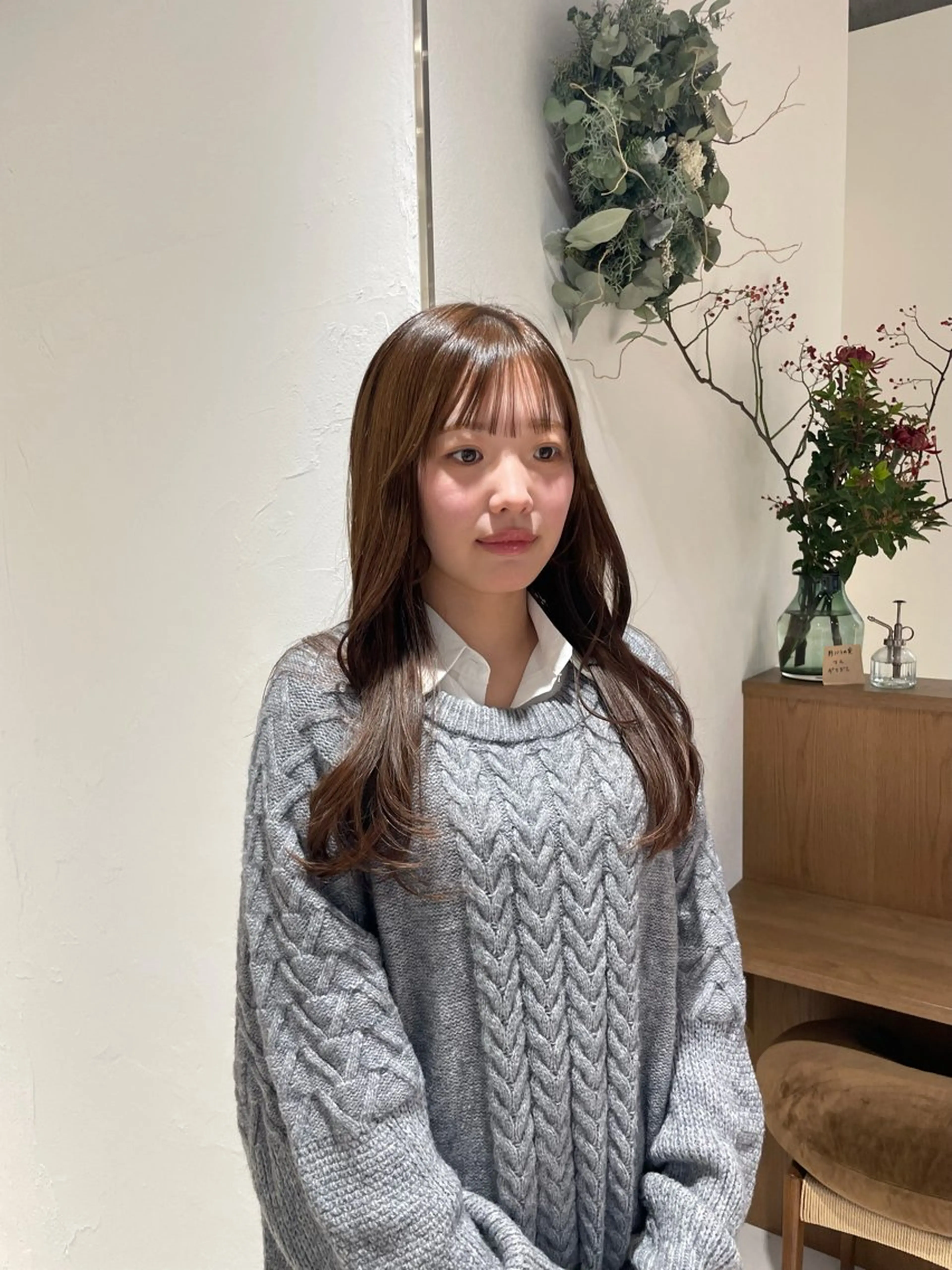 ロング カラー 暖色カラー /ヘアアレンジ/花鈴のヘアスタイル