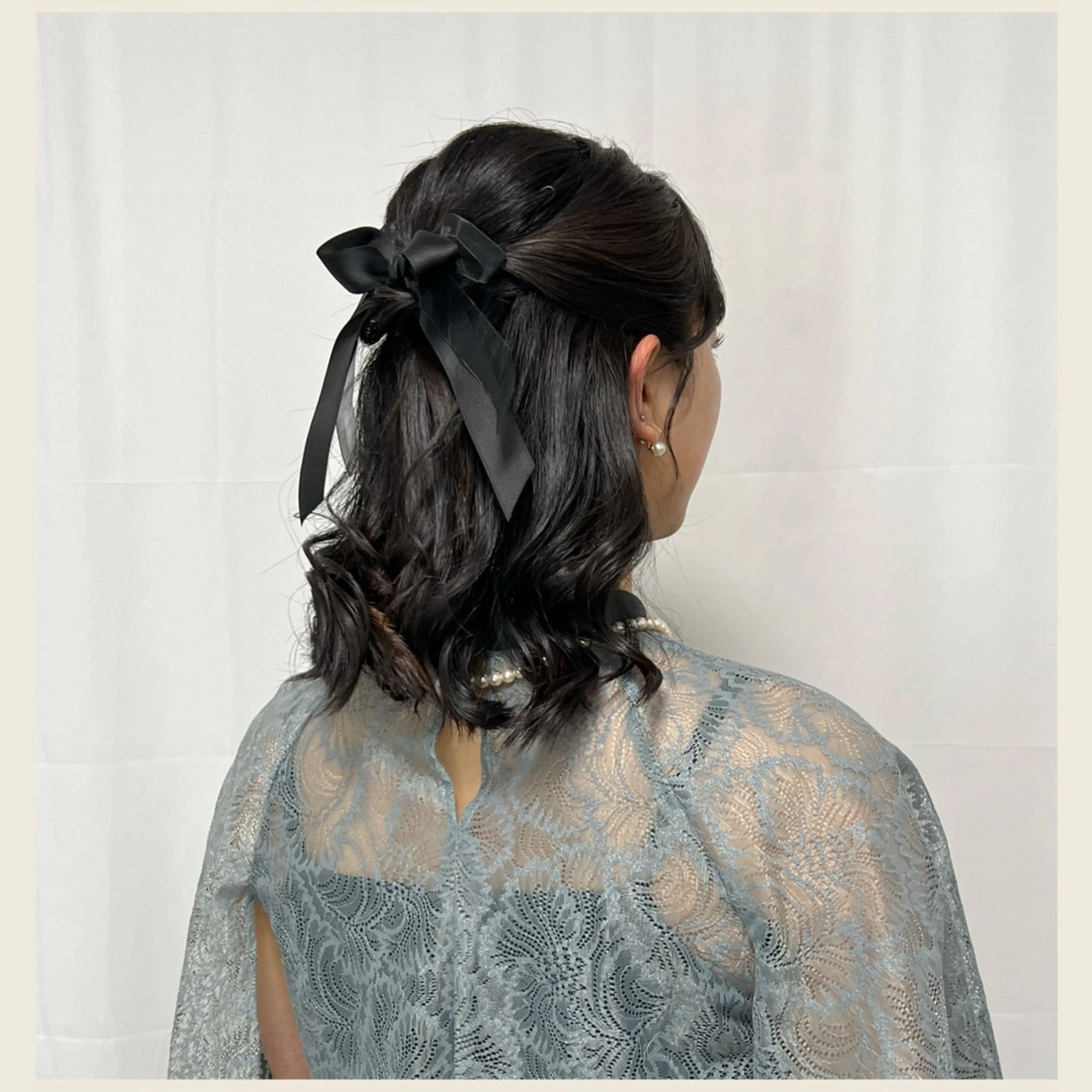 ヘアアレンジ ハーフアップ ヘアセット リクエスト受付中🪞 CHATEAUのヘアスタイル