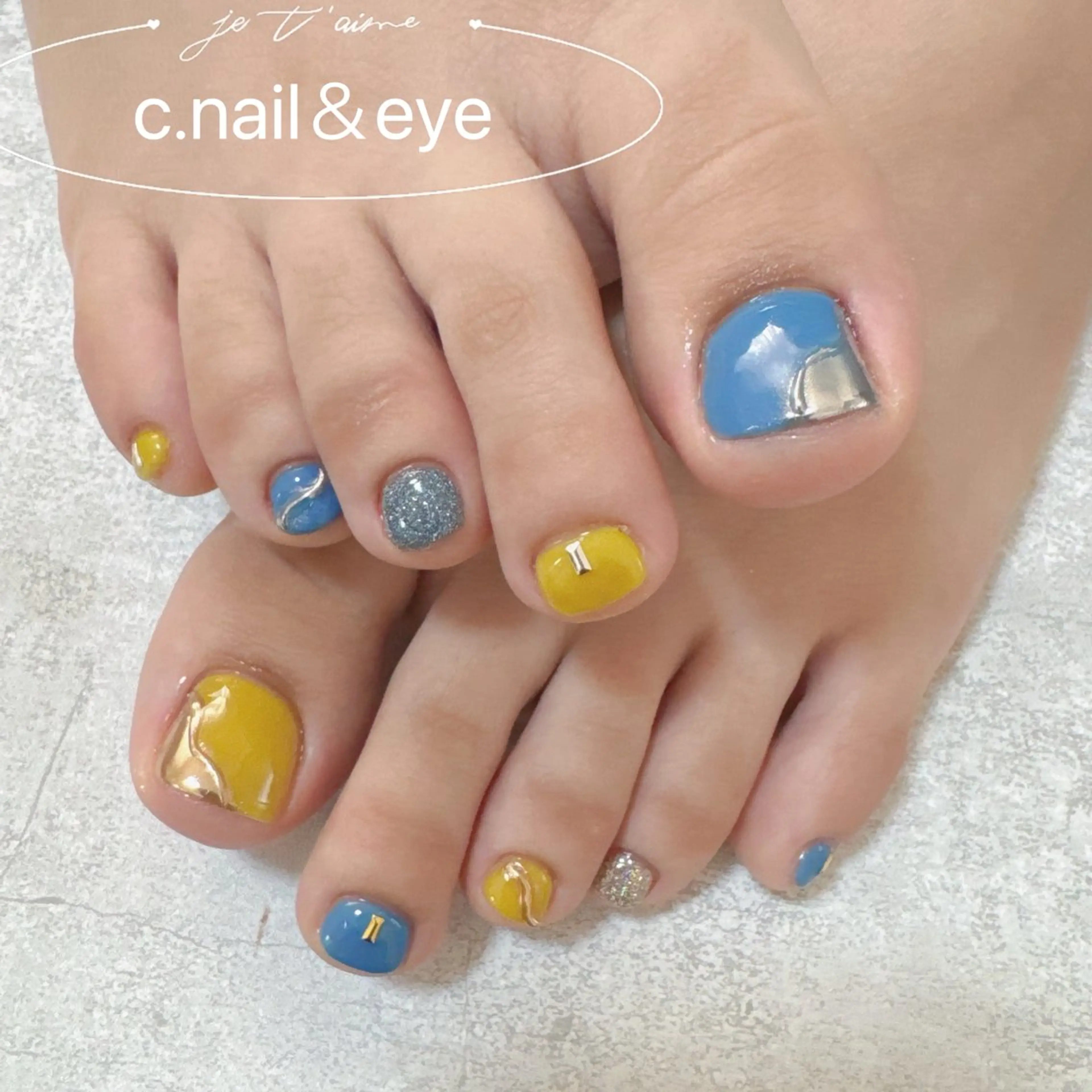 ネイル フットネイル C.Nail&EYE RINAのネイルデザイン