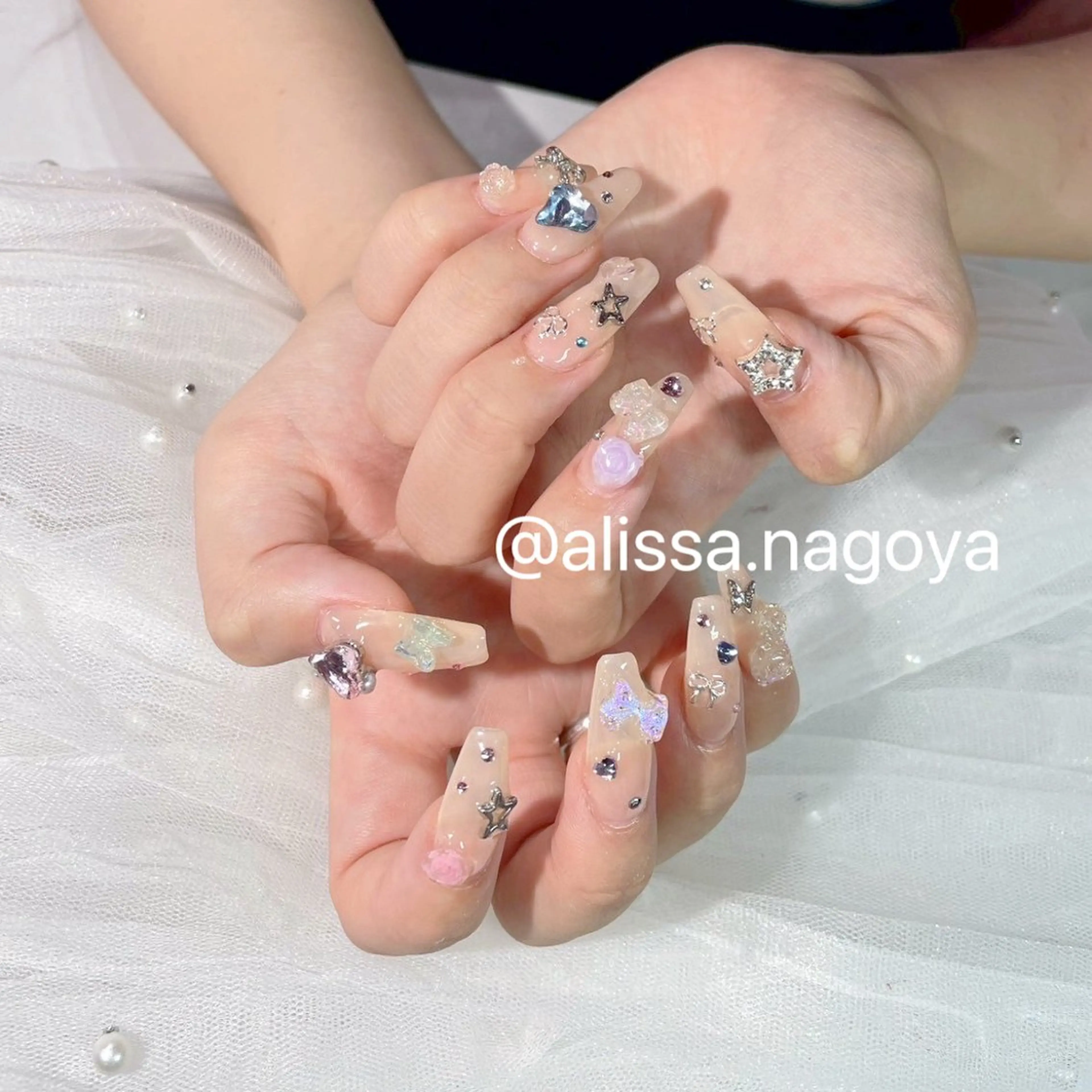 ネイル フットネイル Jr.ネイリスト🤍 【Alissa】新栄のネイルデザイン