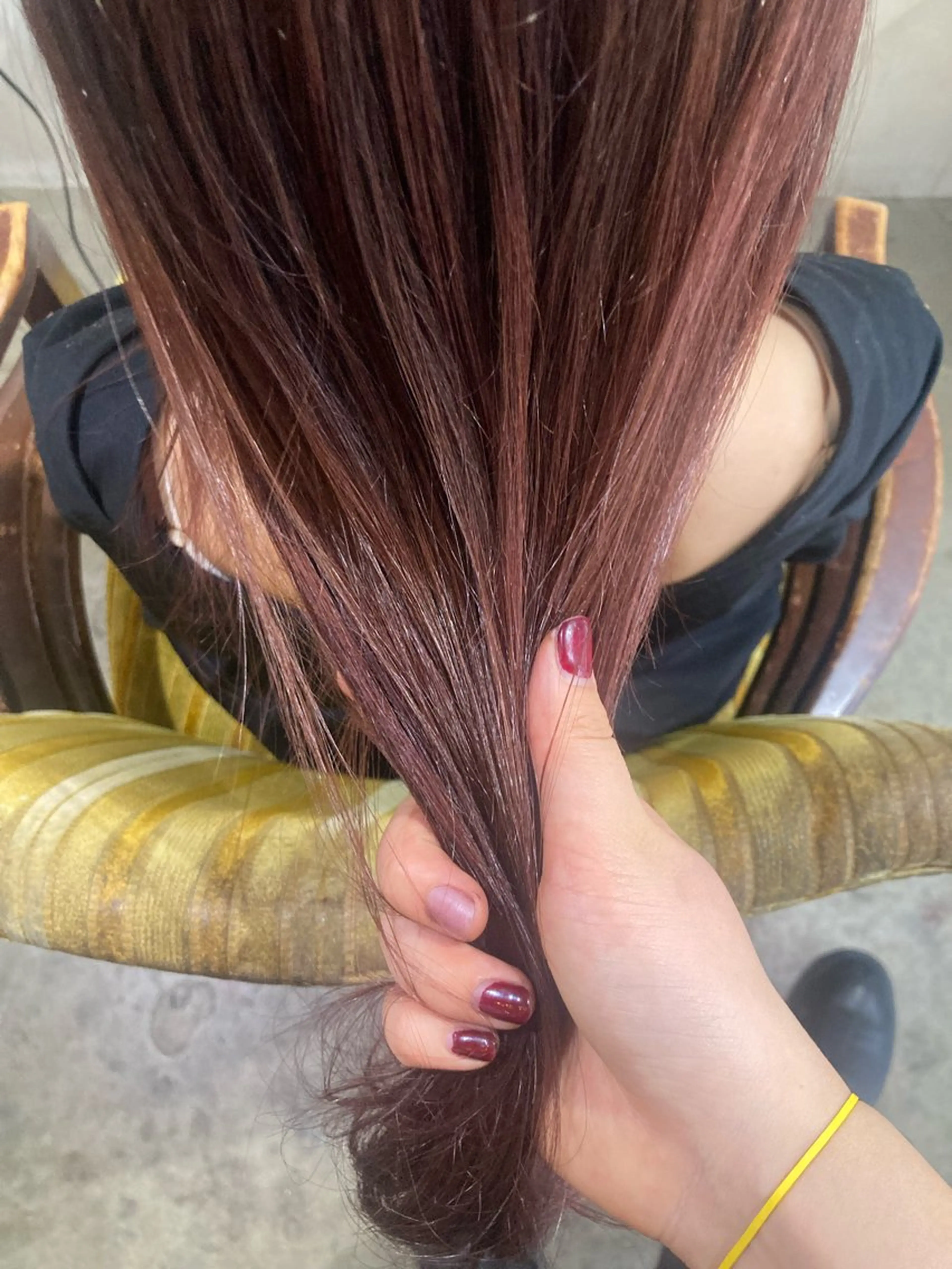 カラー ヘアカラー たかなみ りなのヘアスタイル