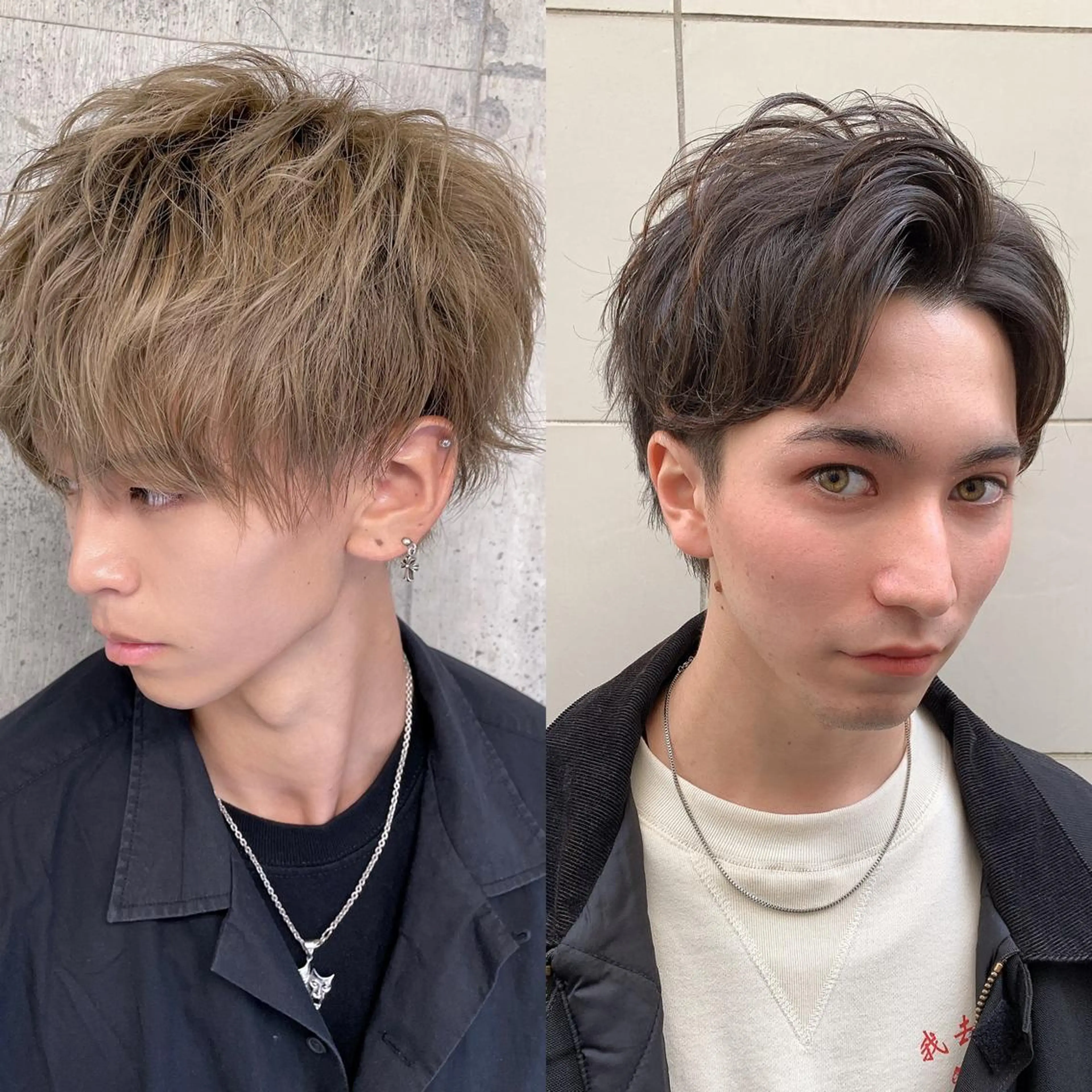 ショート メンズ アップバング センターパート マッシュ 【代表】 高瀬慎也/縮毛矯正のヘアスタイル