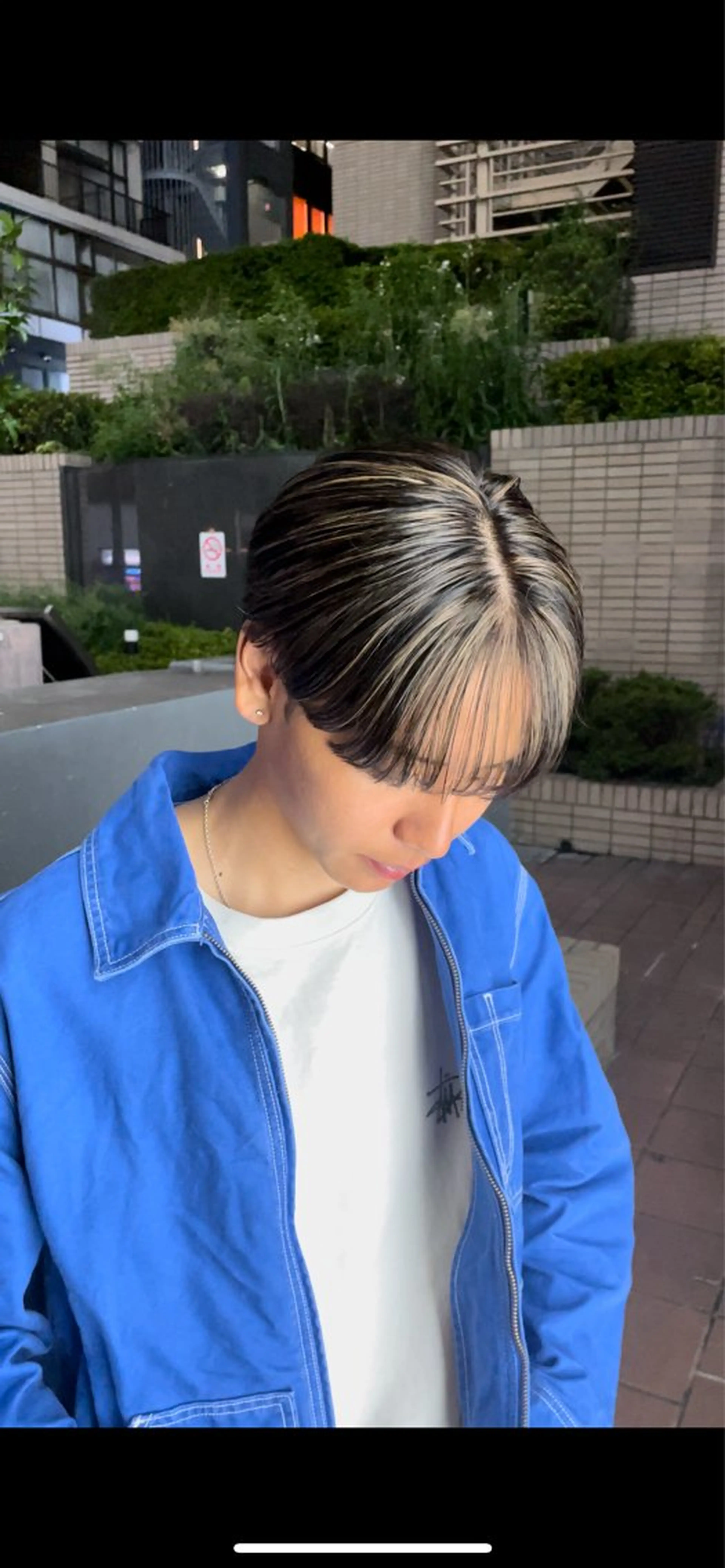 メンズ メンズハイライト カット ヘアカラー メンズ縮毛矯正 ブリーチカラー/まやのヘアスタイル