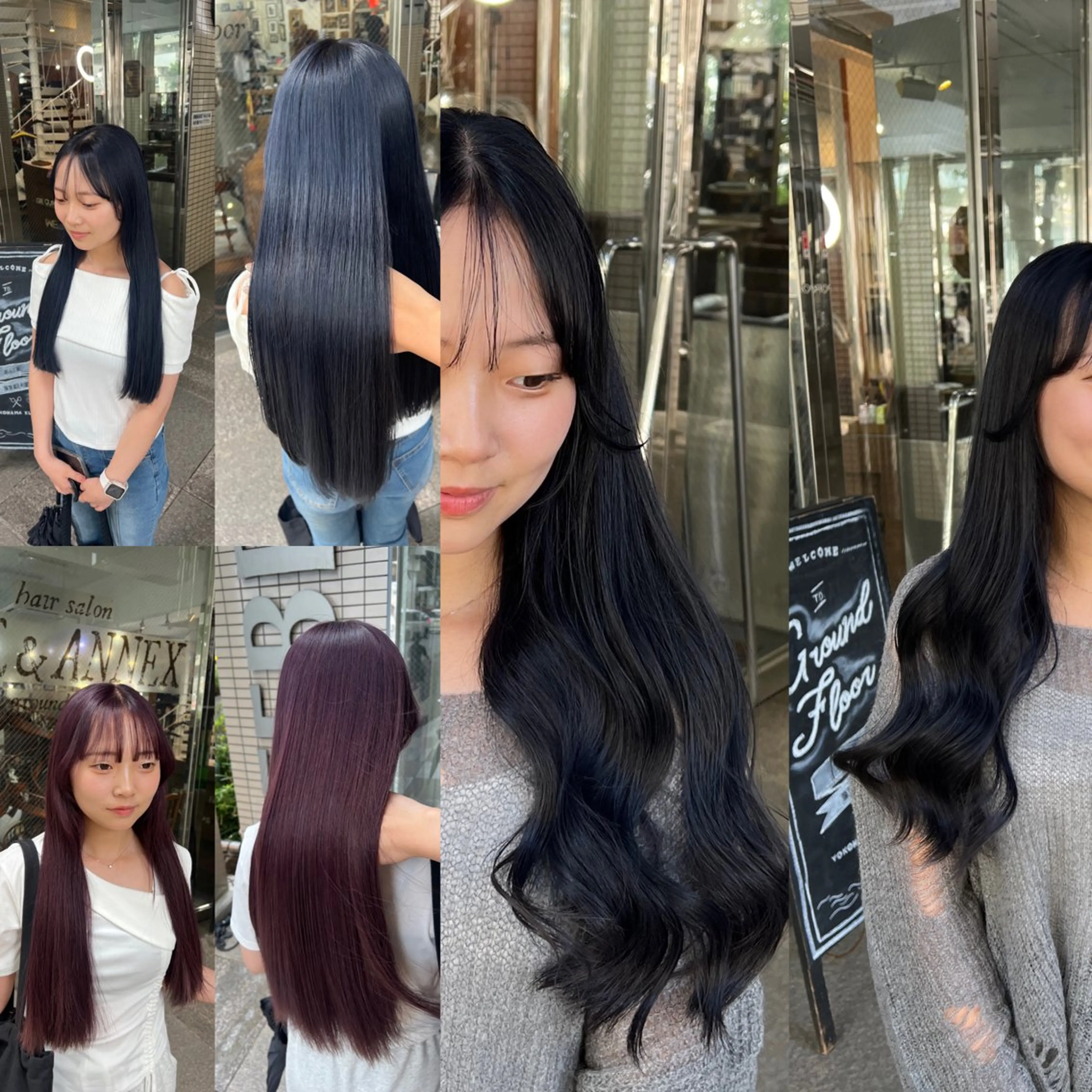 ロング カラー ヘアカラー トリートメント ハイライト/レイヤー /ハイトーン/AOIのヘアスタイル