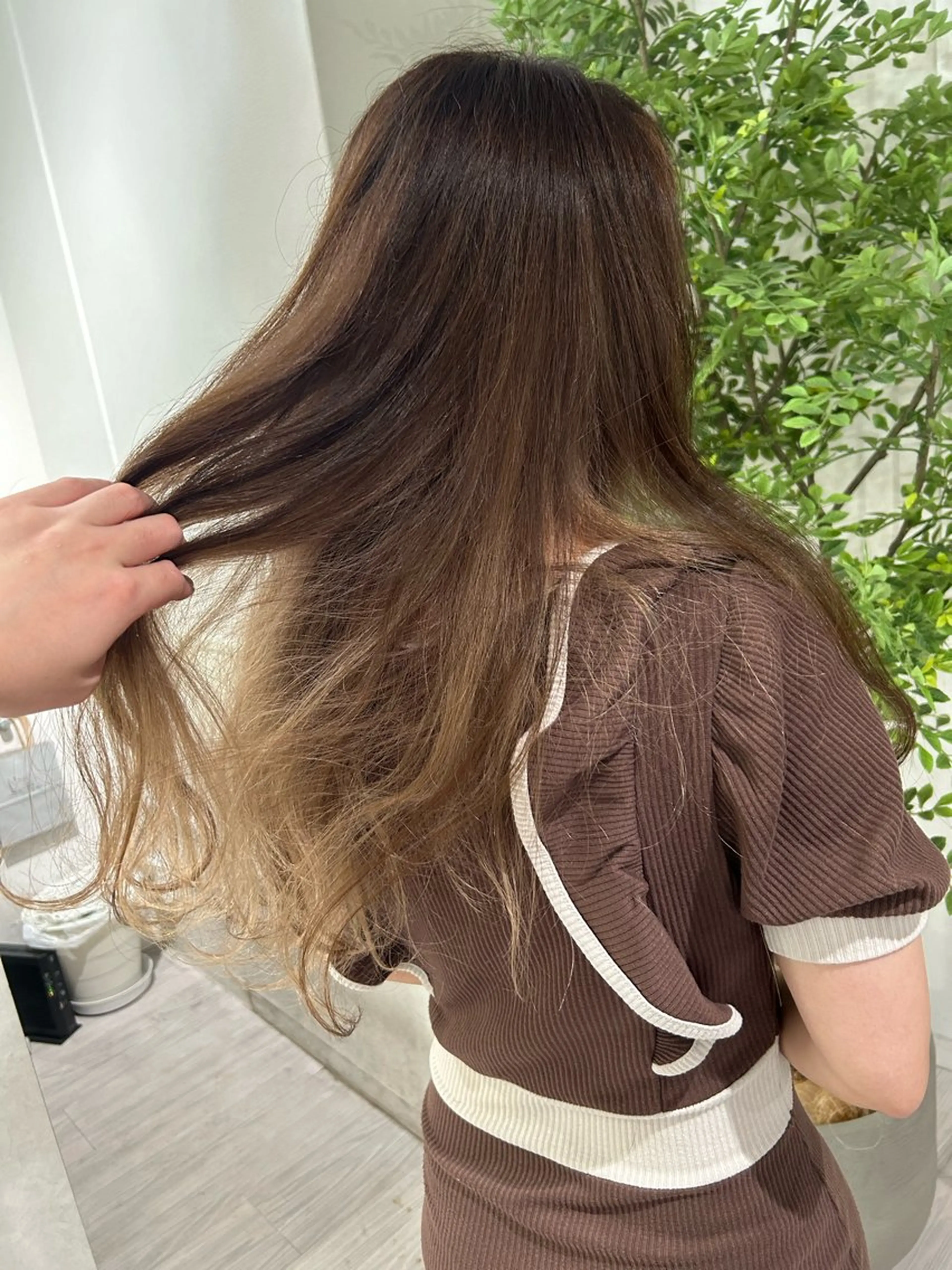 ロング カラー 💙まこと💙艶 カラー(Rico)のヘアスタイル