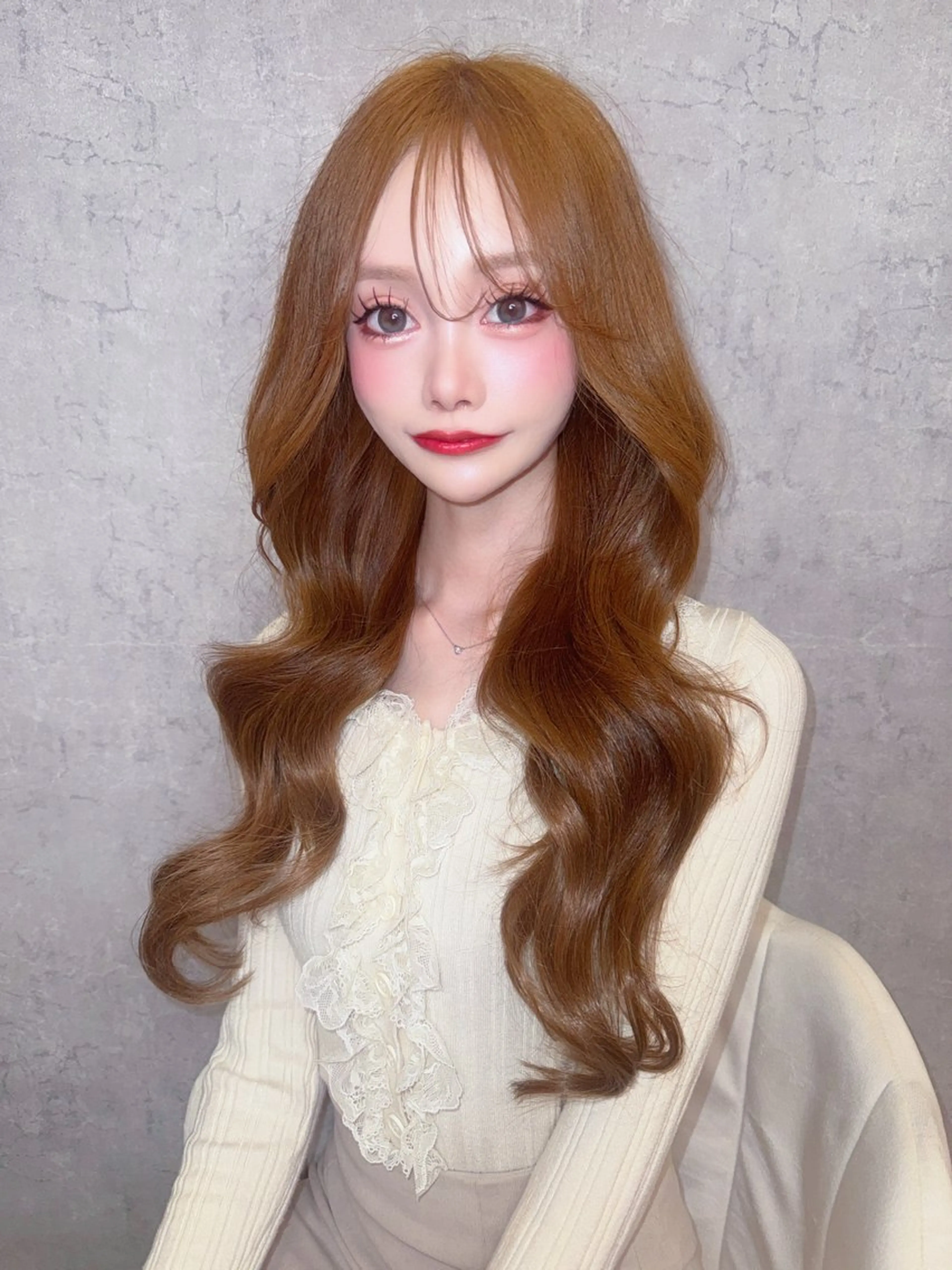 ロング シールエクステ エクステ エクステサロン GRIZZのヘアスタイル