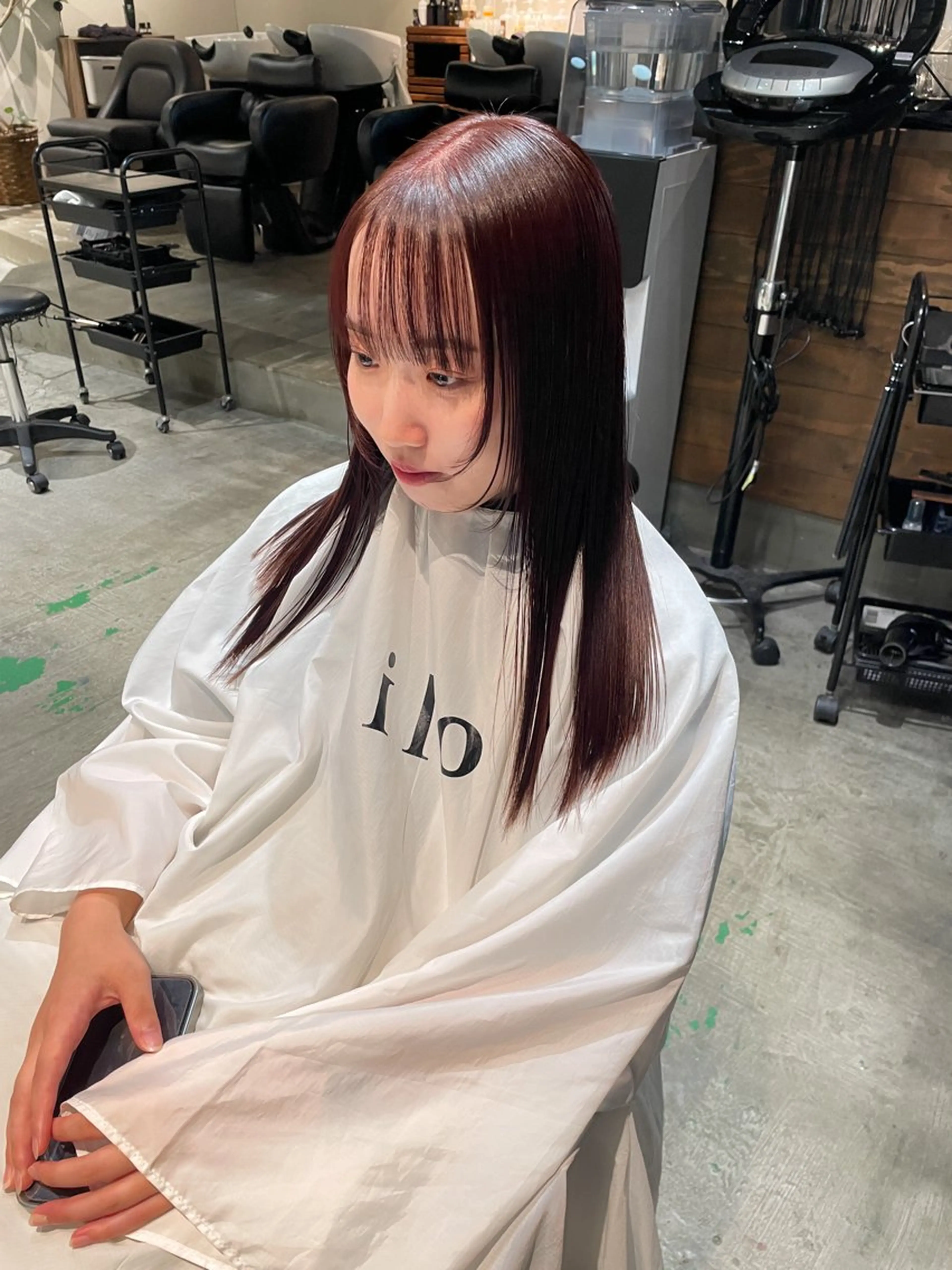 ロング ヘアカラー トリートメント fubuki🪷 似合わせカットカラーのヘアスタイル