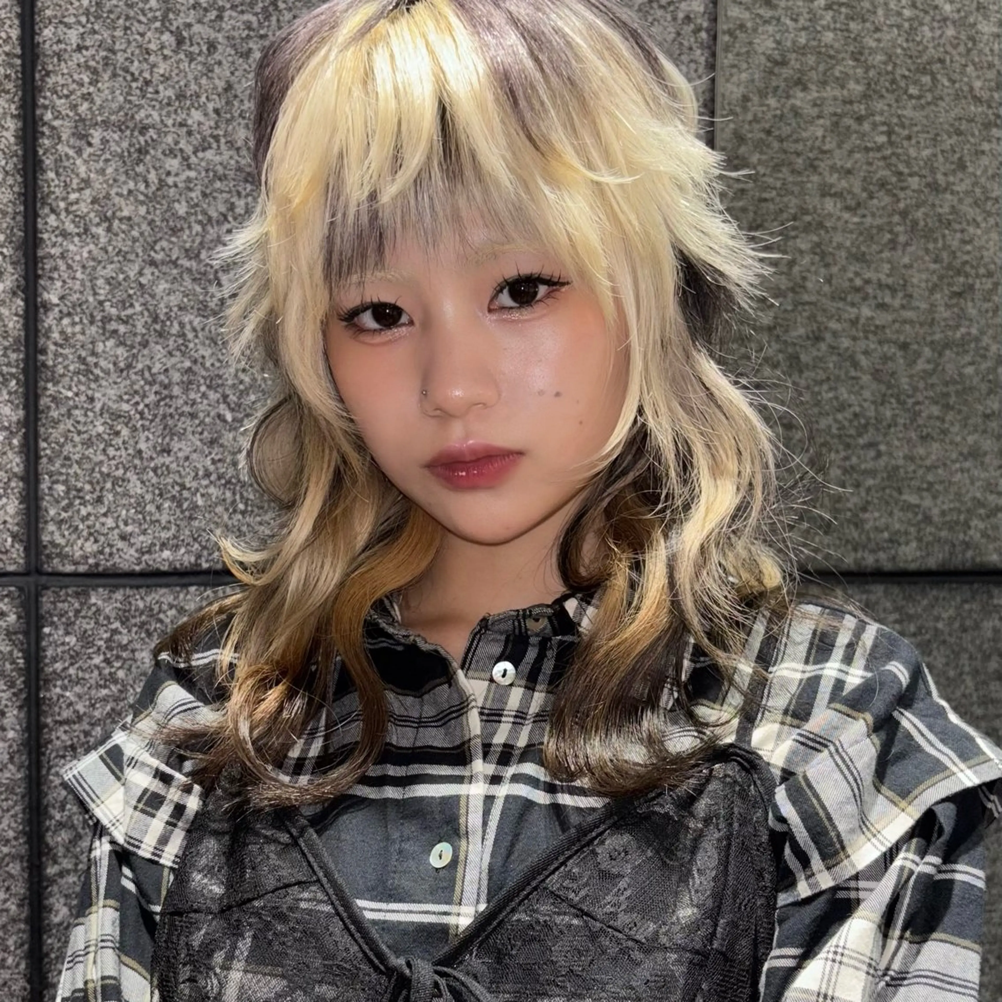 ミディアム カラー ヘアカラー ヘアセット 似合わせカラー 🥣KYOKAのヘアスタイル