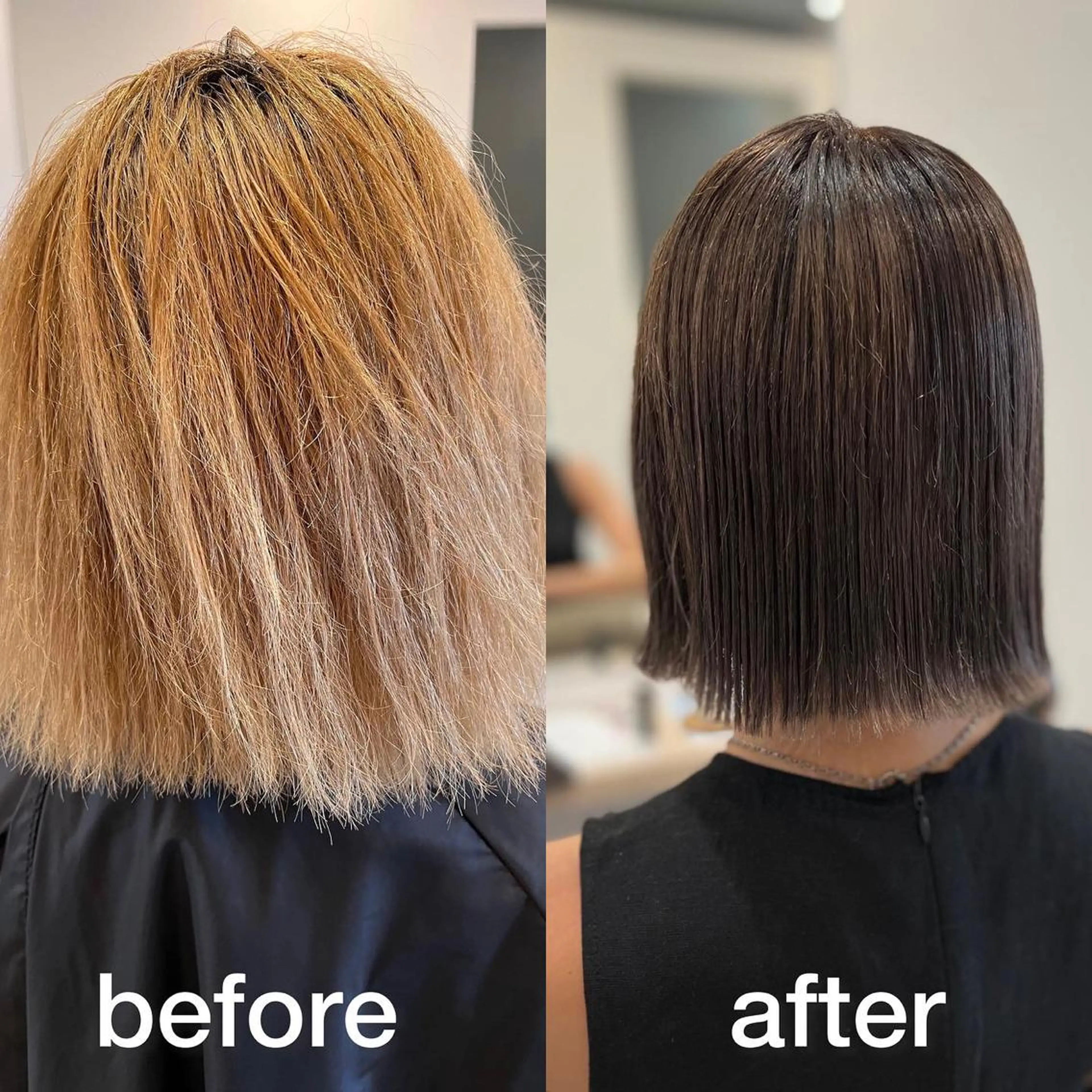 ショート 髪質改善 縮毛矯正 カット ヘアカラー 縮毛矯正 トリートメント ブリーチ毛に縮毛矯正 ✨カラー✨山田 正幸のヘアスタイル