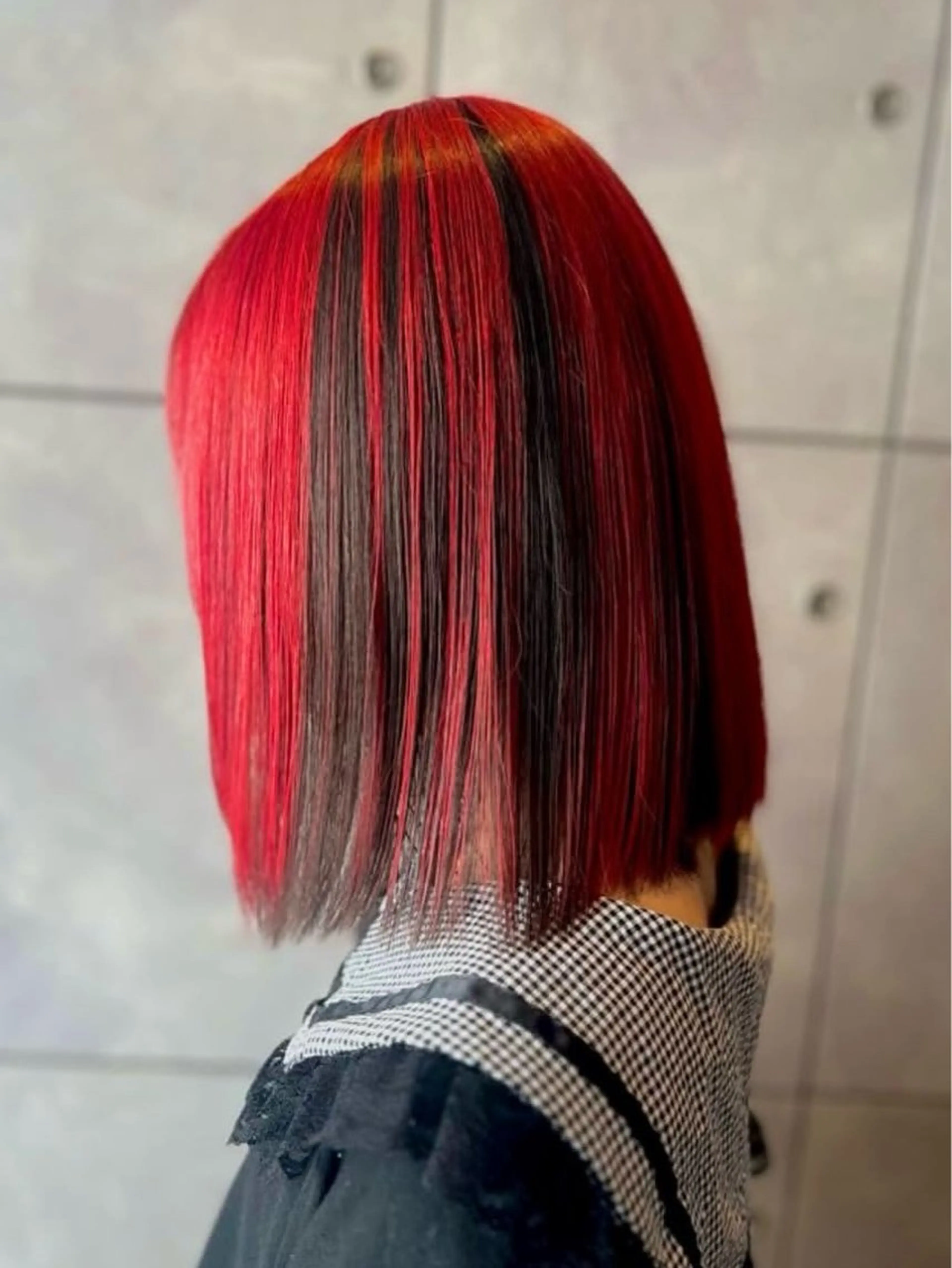 ミディアム カラー ヘアカラー トリートメント ヘアセット 🎀ハイトーン・艶 カラー HANA🎀のヘアスタイル