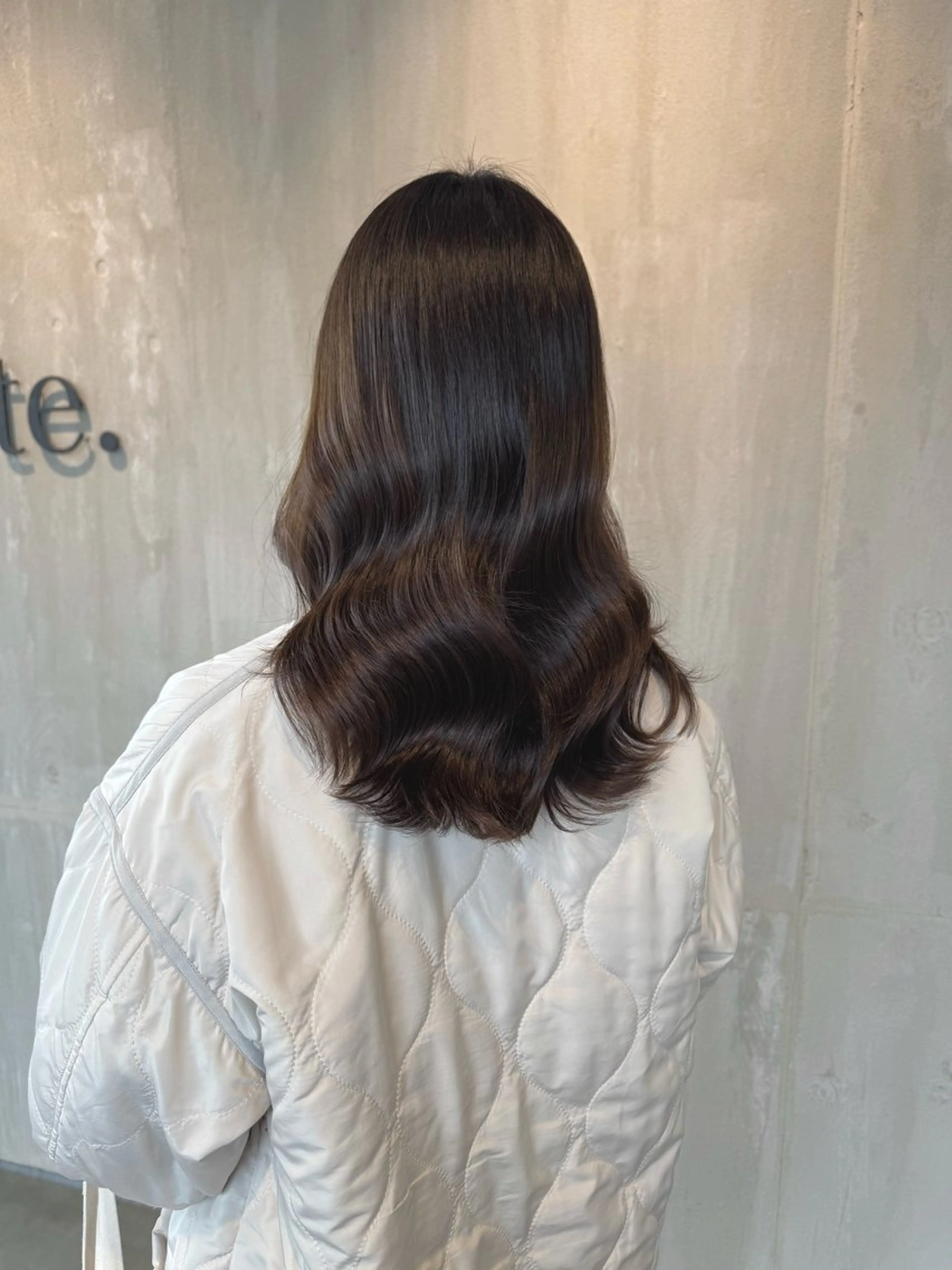 ロング カラー カット ヘアカラー 透明感カラー 天羅のヘアスタイル