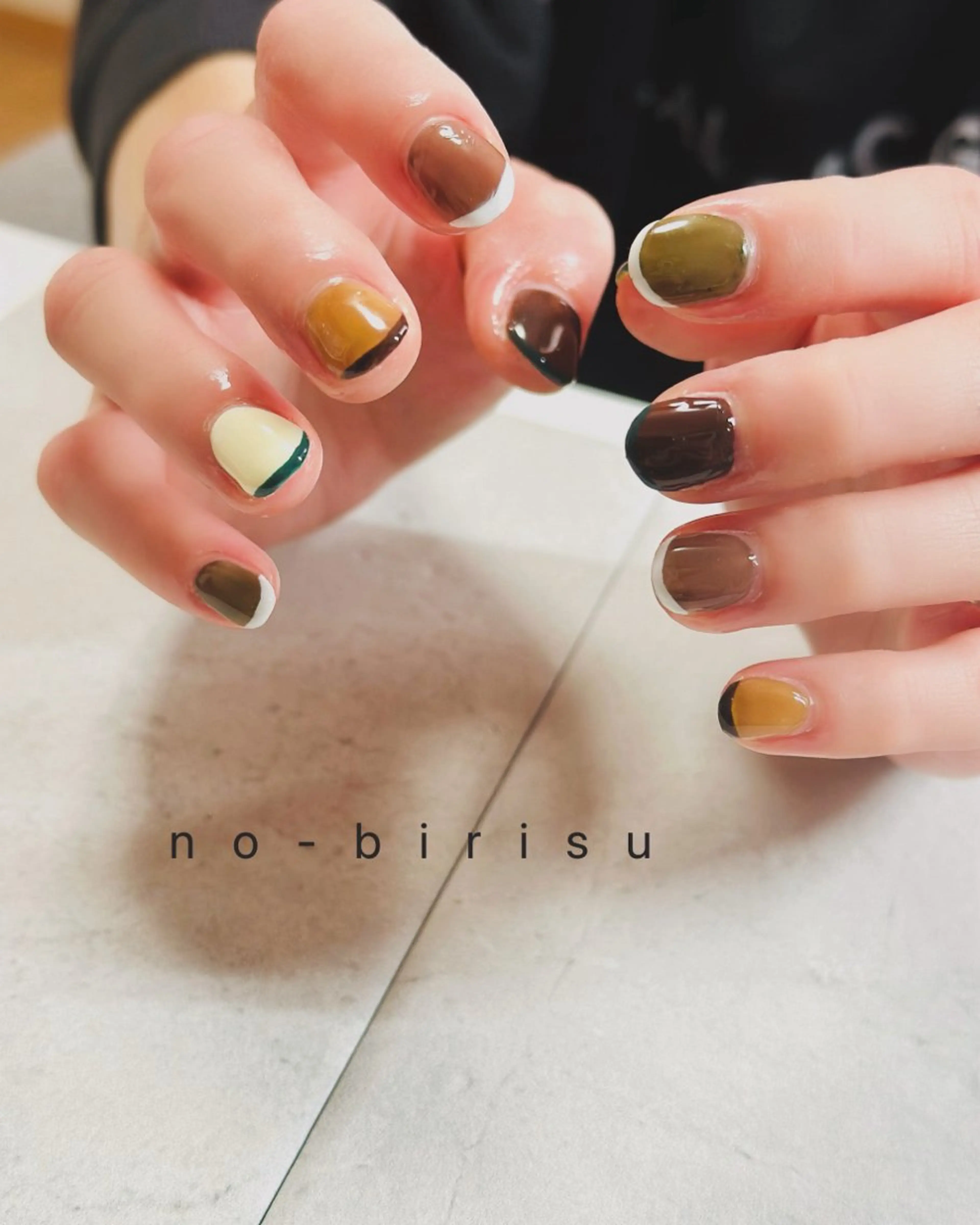 ネイル ハンドネイル no-birisu nailのネイルデザイン